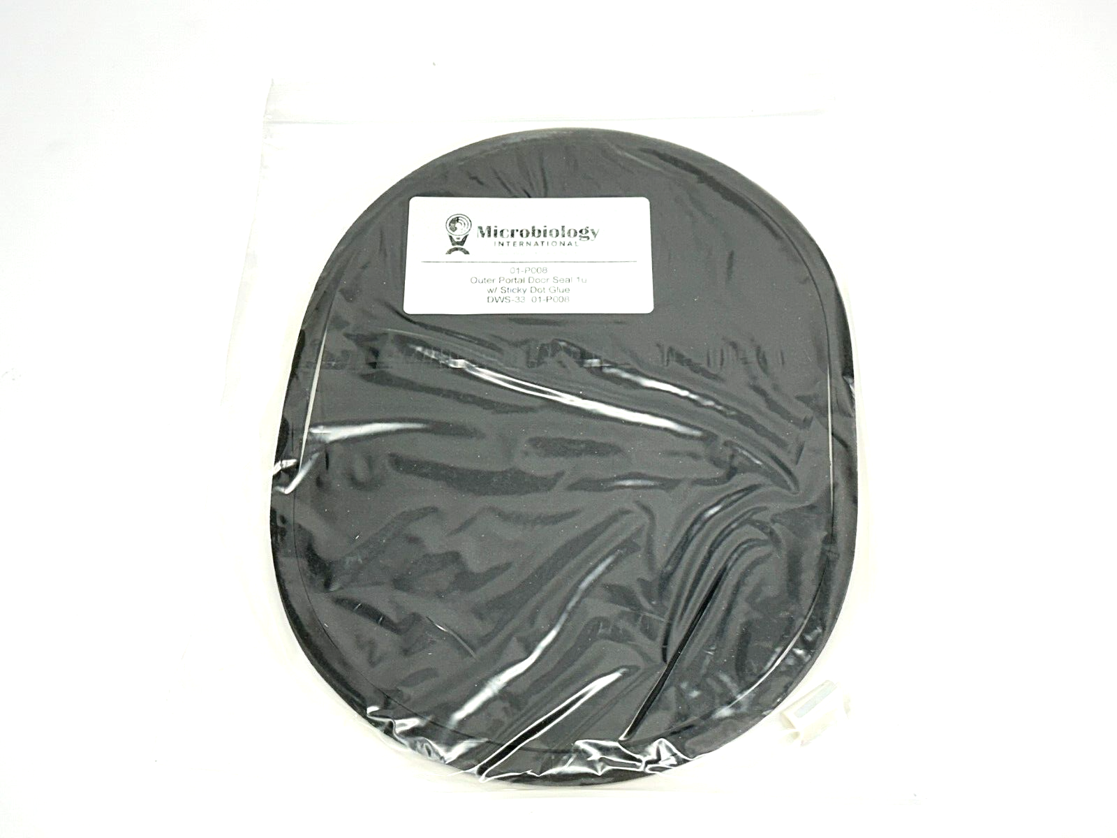 Microbiology International 01-P008 Outer Portal Door Seal 1u w/ Sticky Dot Glue - Maverick Industrial Sales