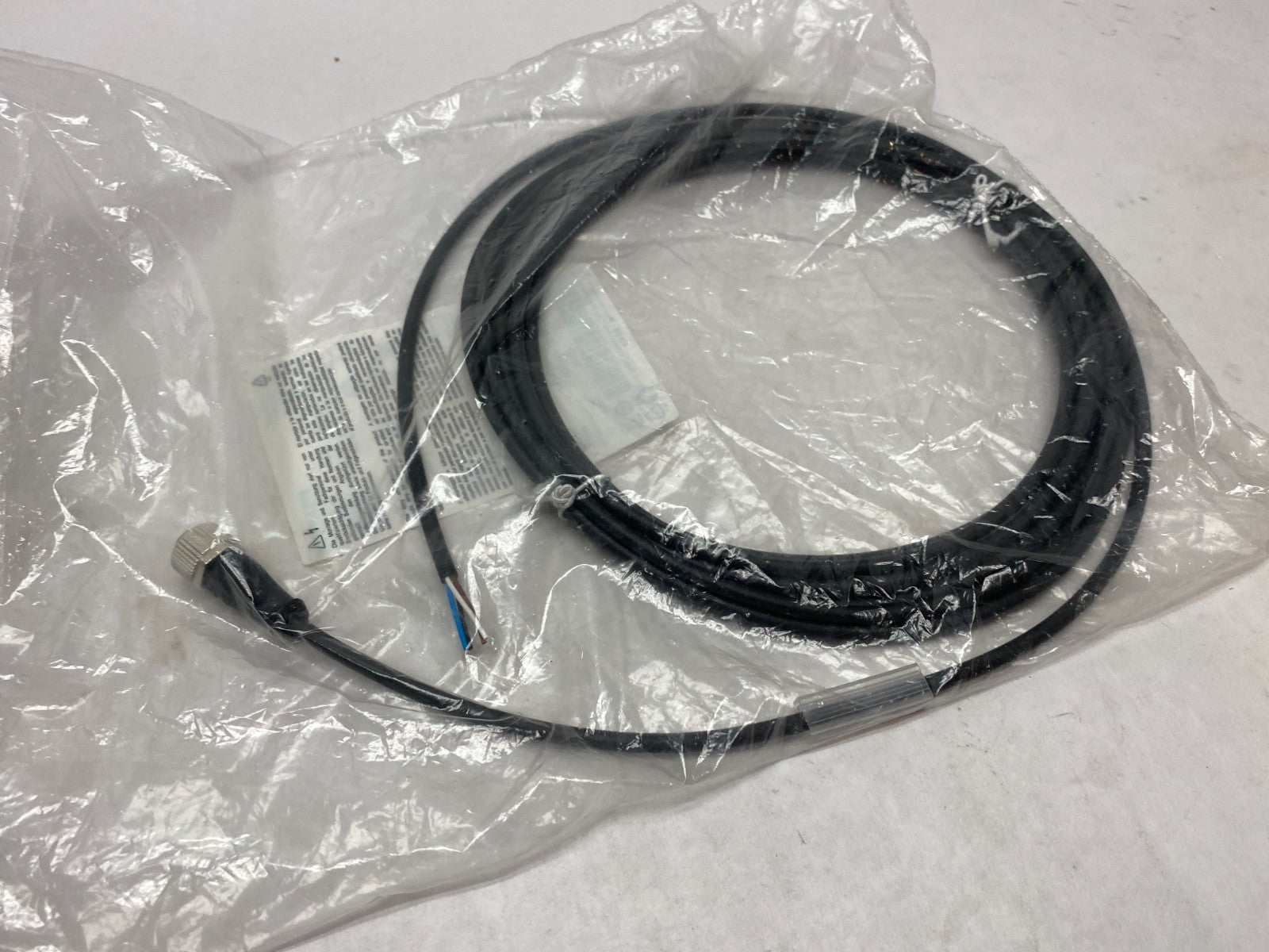 Murrelektronik 7000-12221-6340500 Single Ended M12 Female 0° A-cod. Cordset 5m - Maverick Industrial Sales