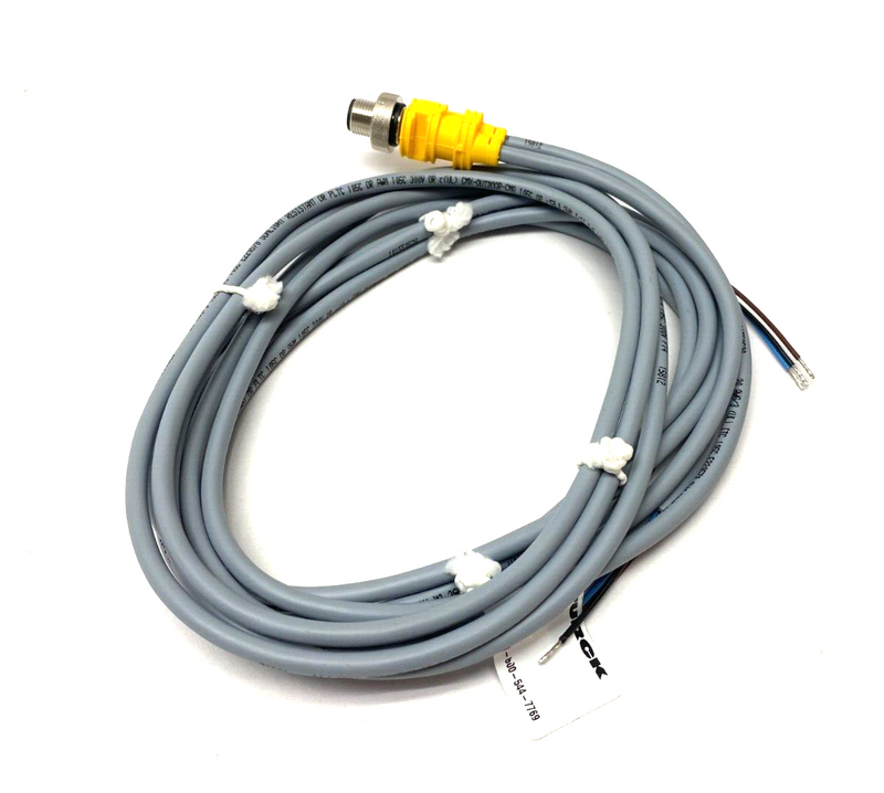 Turck VBRS 4.4-2/2 Splitter Junction Cordset M12 4-Pin to Dual Pigtail, U0117-02 - Maverick Industrial Sales