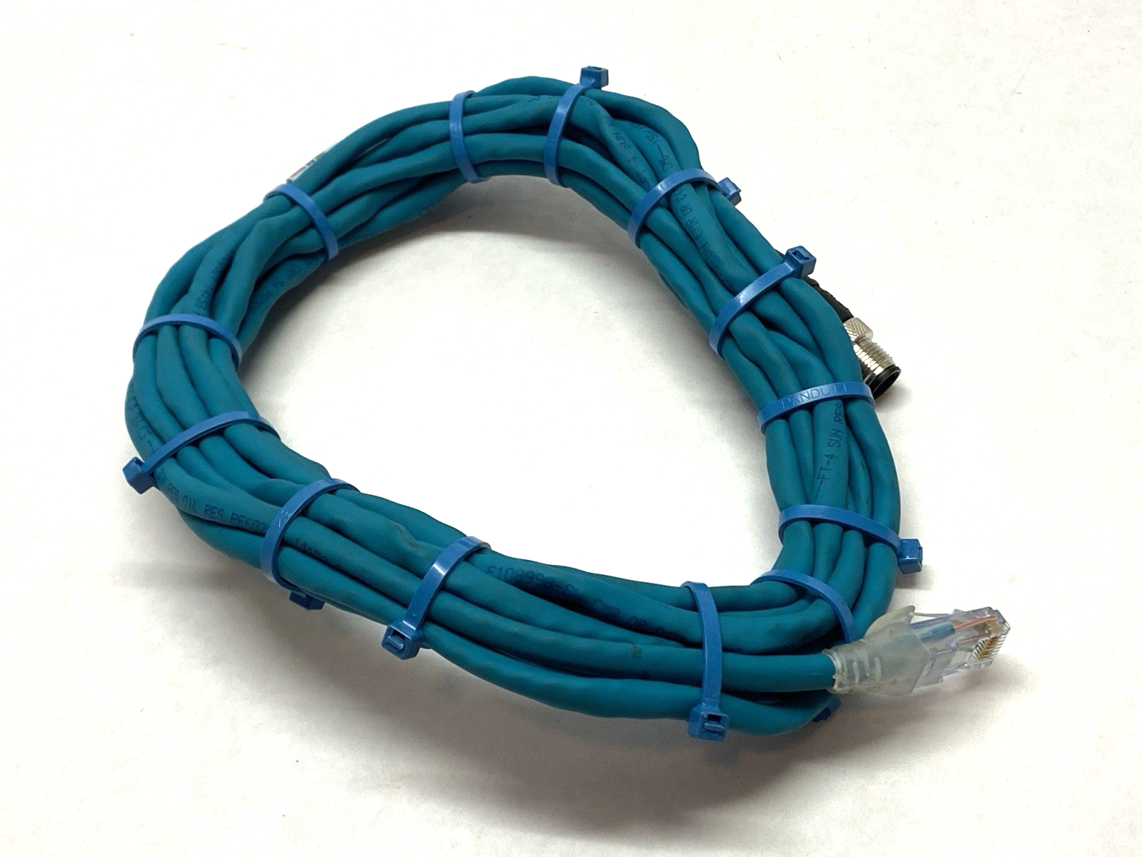 Lumberg Automation 0985 806 103/5M Double-Ended M12 M x RJ45 Cordset 900004086 - Maverick Industrial Sales