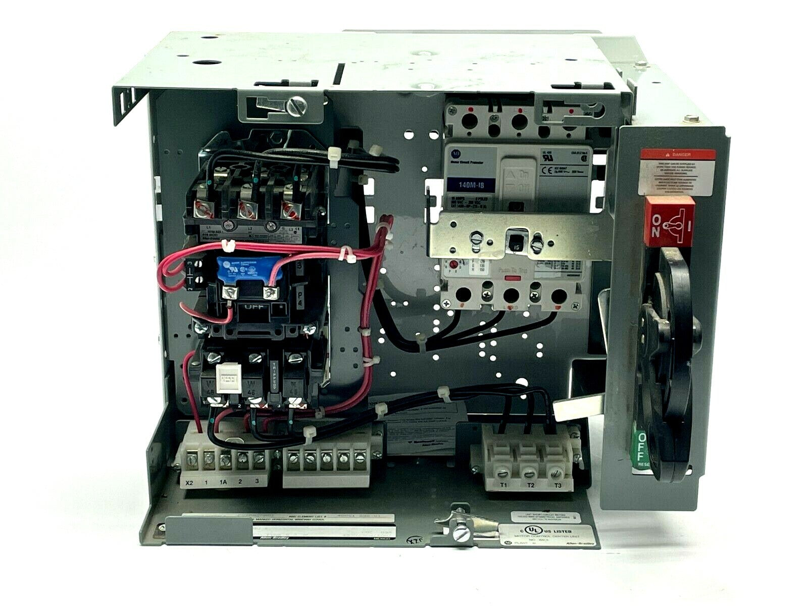 Allen Bradley 2113B-BABD-17-39CA-79U Motor Control Center Unit 5HP 3PH - Maverick Industrial Sales