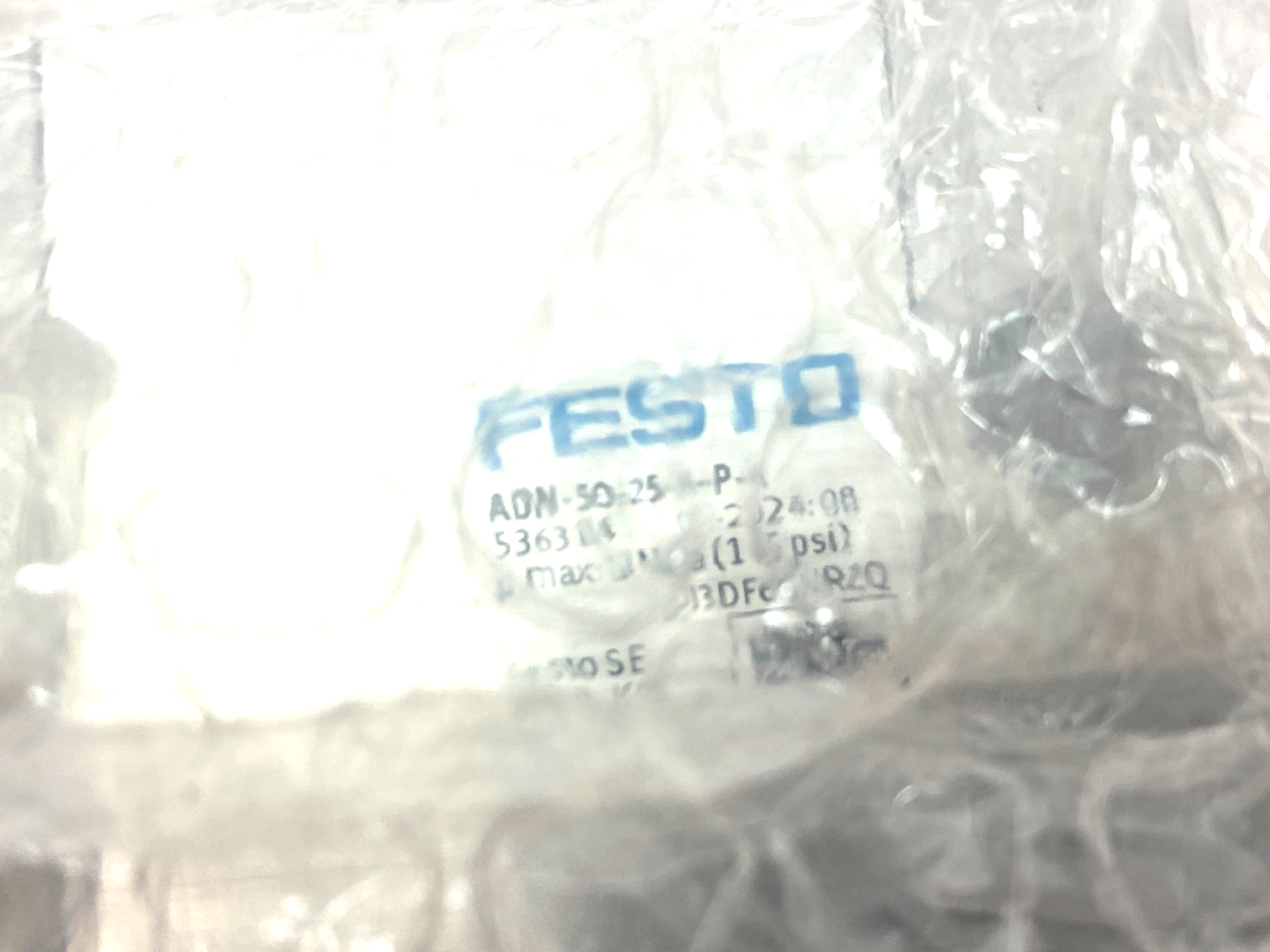 Festo ADN-50-25-A-P-A Compact Cylinder 50mm Bore 25mm Stroke 536314 - Maverick Industrial Sales
