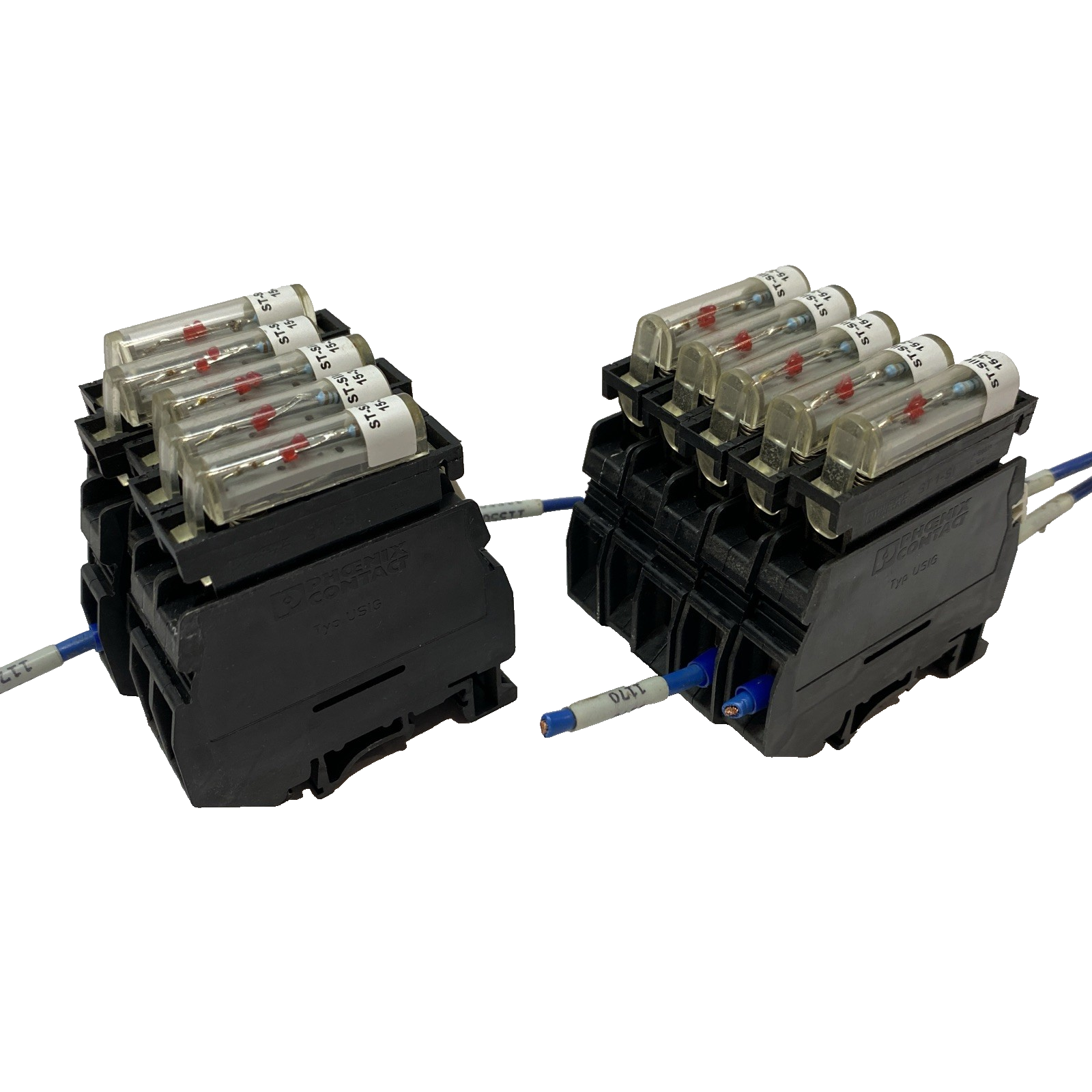 Phoenix Contact ST1-SI Fuse Plug ST-Siled 24 15-30V w/ Typ USIG LOT OF 10 - Maverick Industrial Sales