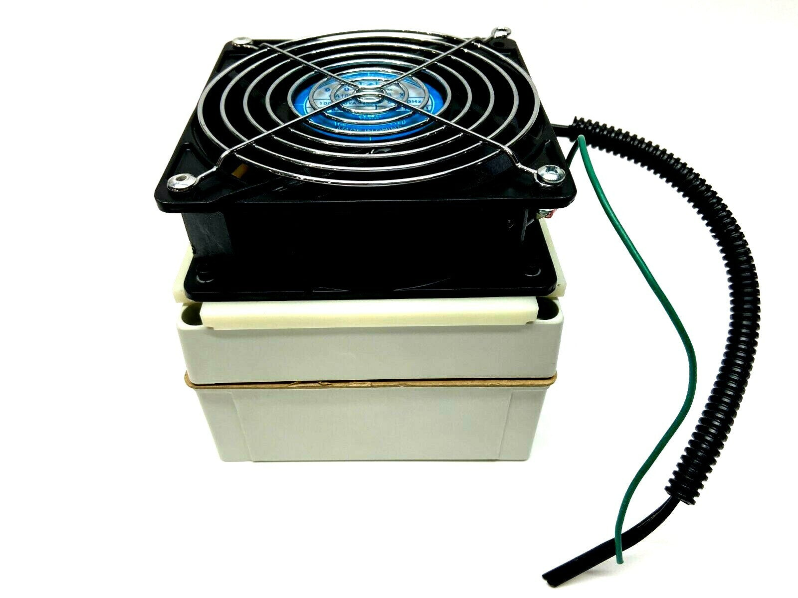 Orion OA109AP-11-1TB XC Axial Bearing Fan 120x120x38.5mm w/ Fibox MNX Enclosure - Maverick Industrial Sales
