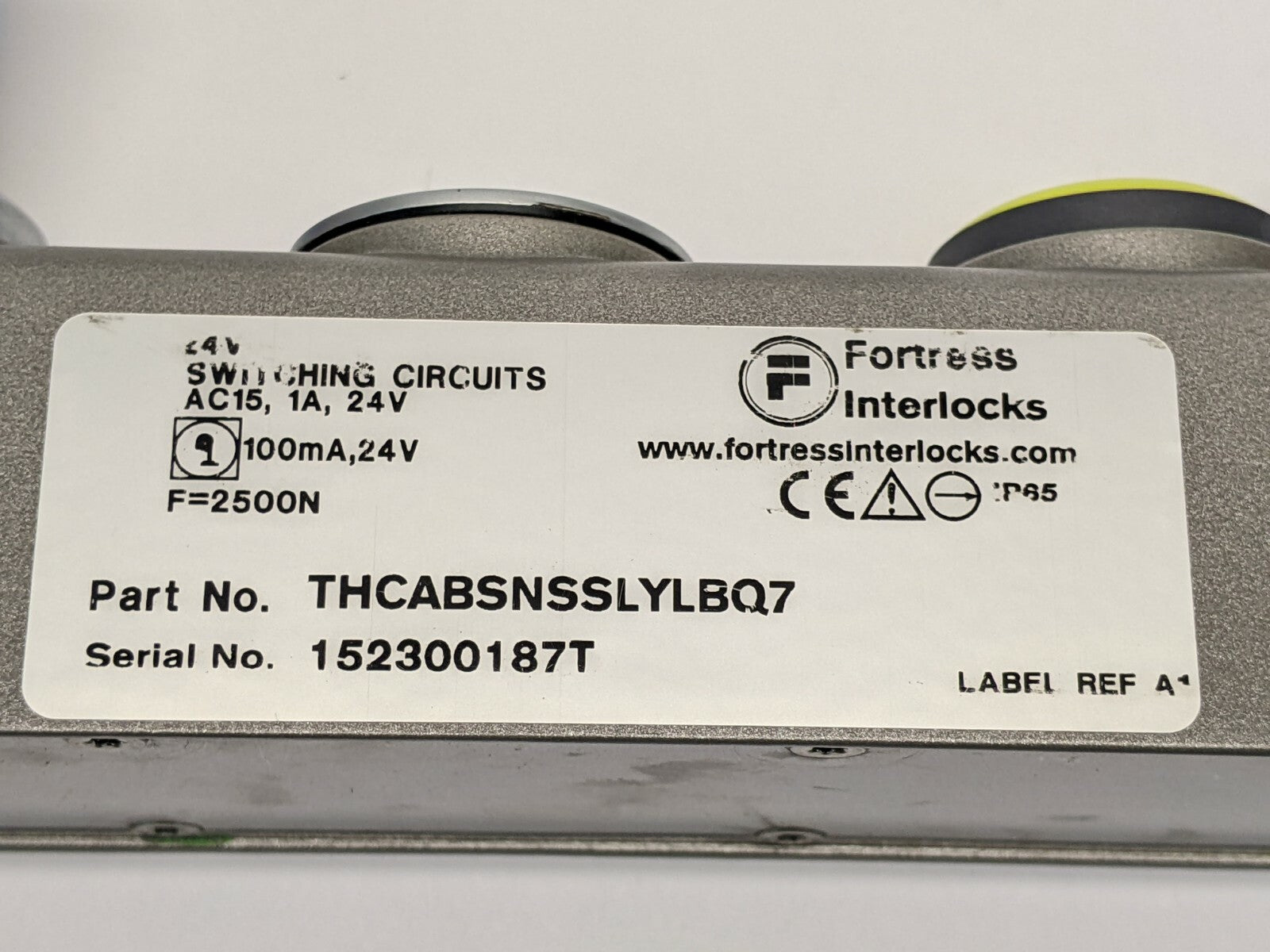 Fortress Interlocks THCABSNSSLYLBQ7 Safety Guard Interlock - Maverick Industrial Sales