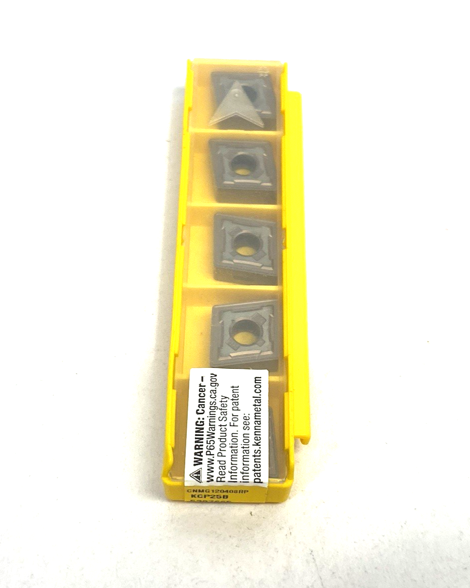 5387665 | Kennametal Kenloc™ CNMG Negative Insert RP Geom. CNMG120408RP PKG OF 5 - New - Maverick Industrial Sales