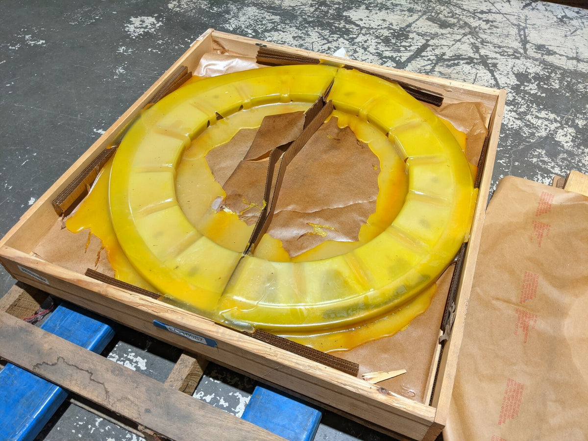 H03864919 | GE 11406543 G0002 REV 4 L-09 1098069 Generator Thrust Plate - New - Maverick Industrial Sales
