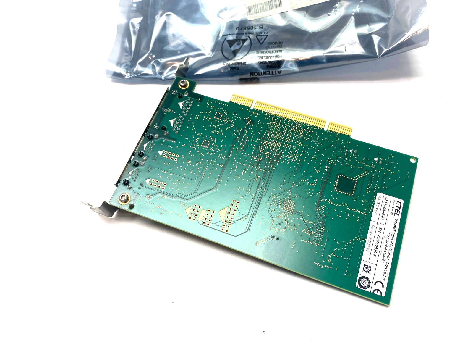 ETEL EU-LGP-0-0-1000-01 UltimET Light PCI Motion Controller 1160860-01 - Maverick Industrial Sales