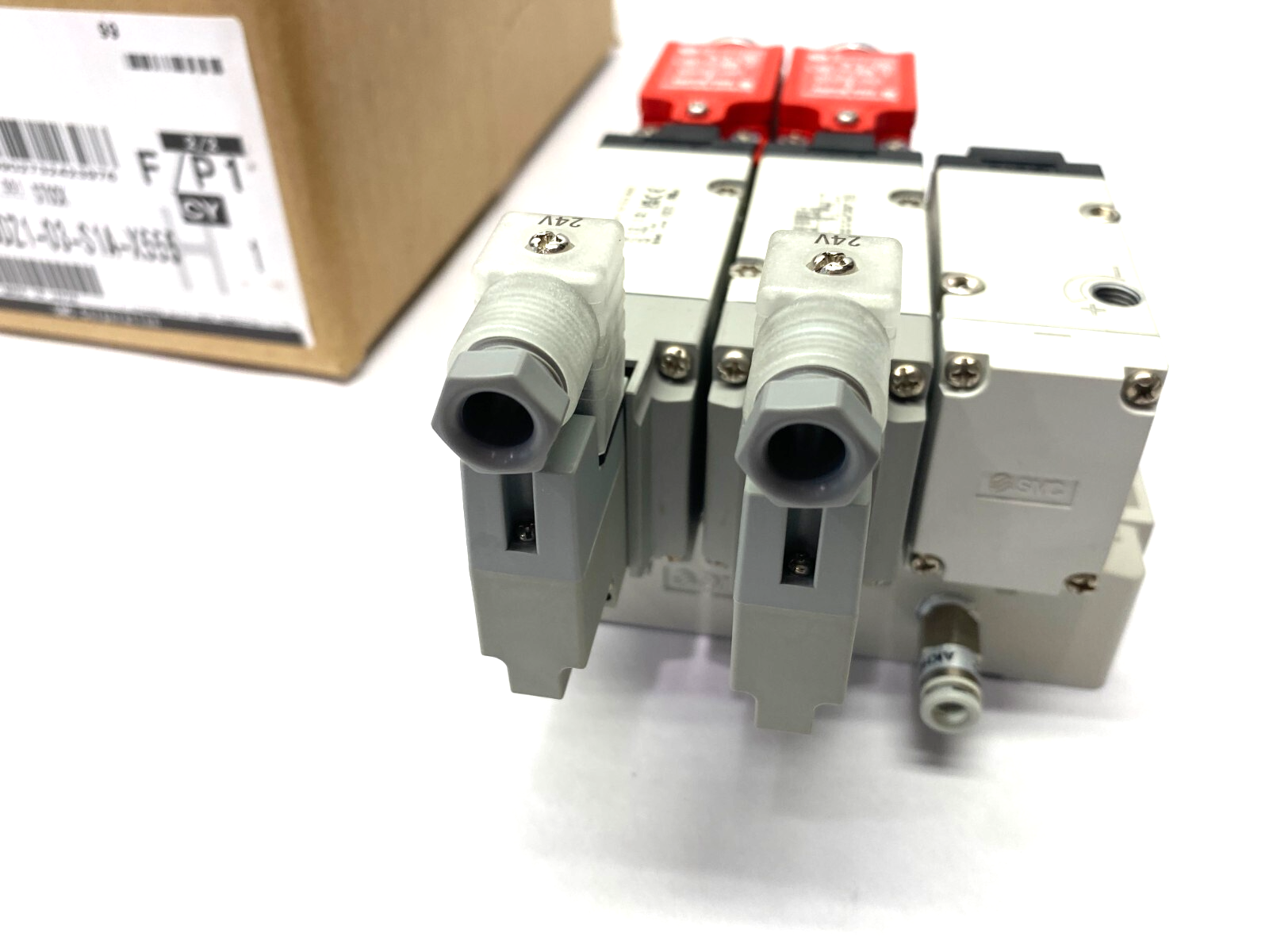 SMC VP544R-5DZ1-03-S1A-X555 Residual Pressure Release Valve 3-Port, 3/8" NPT - Maverick Industrial Sales