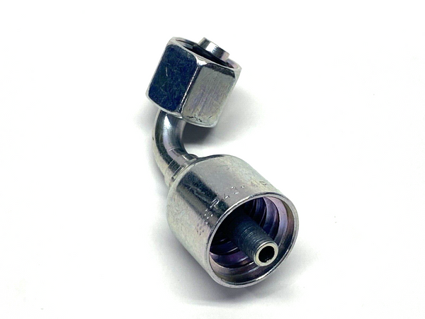 Parker 11C43-8-4 Right Angle Crimp Style Hydraulic Hose Elbow Fitting