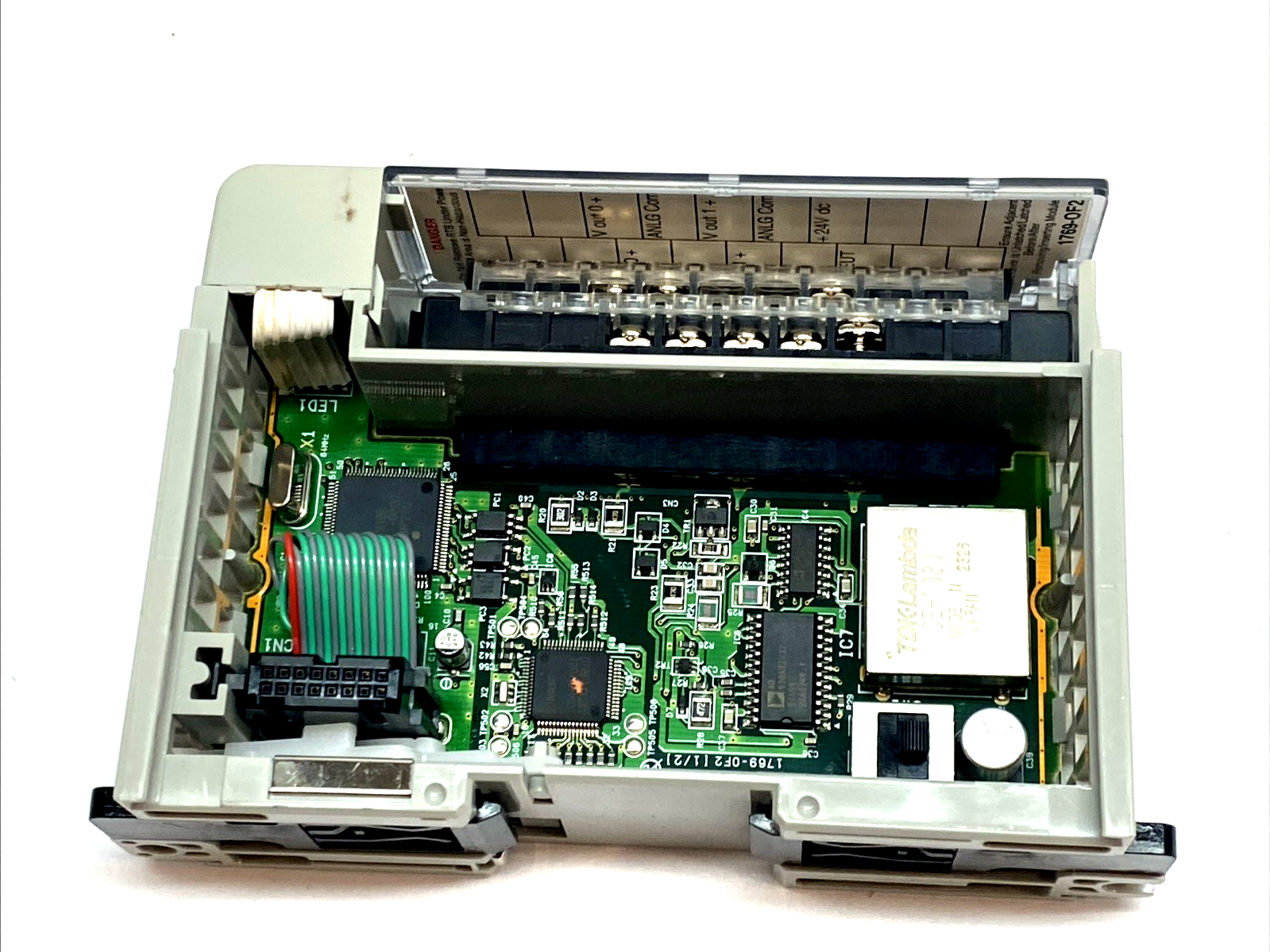 1769-OF2 | Allen-Bradley Analog Output Module 2-Ch 0–10V 4–20mA SER B - For parts or not working - Maverick Industrial Sales