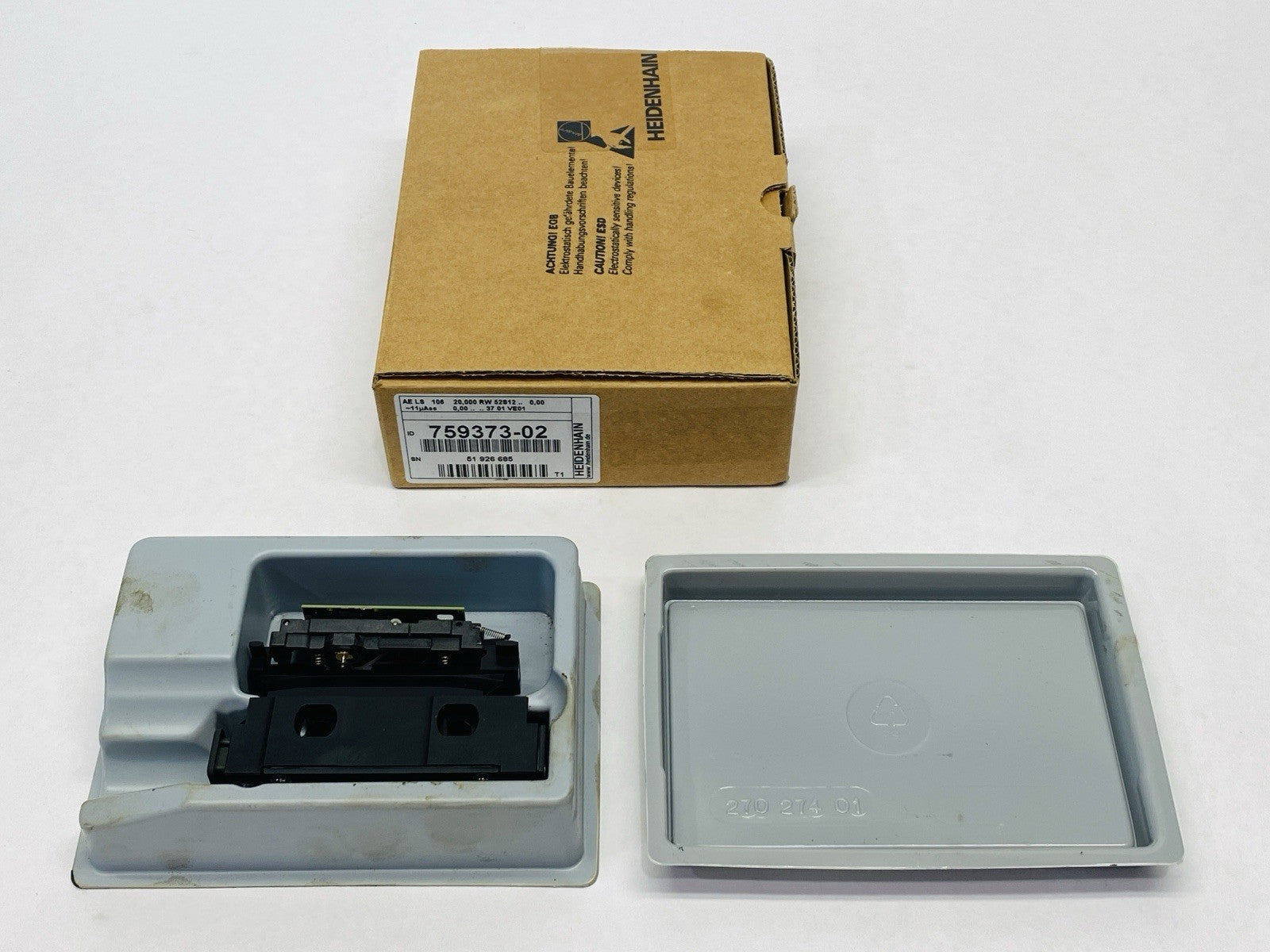 Heidenhain 759373-02 AE LS 106 Scanning Unit For Incremental LS Linear Encoder - Maverick Industrial Sales