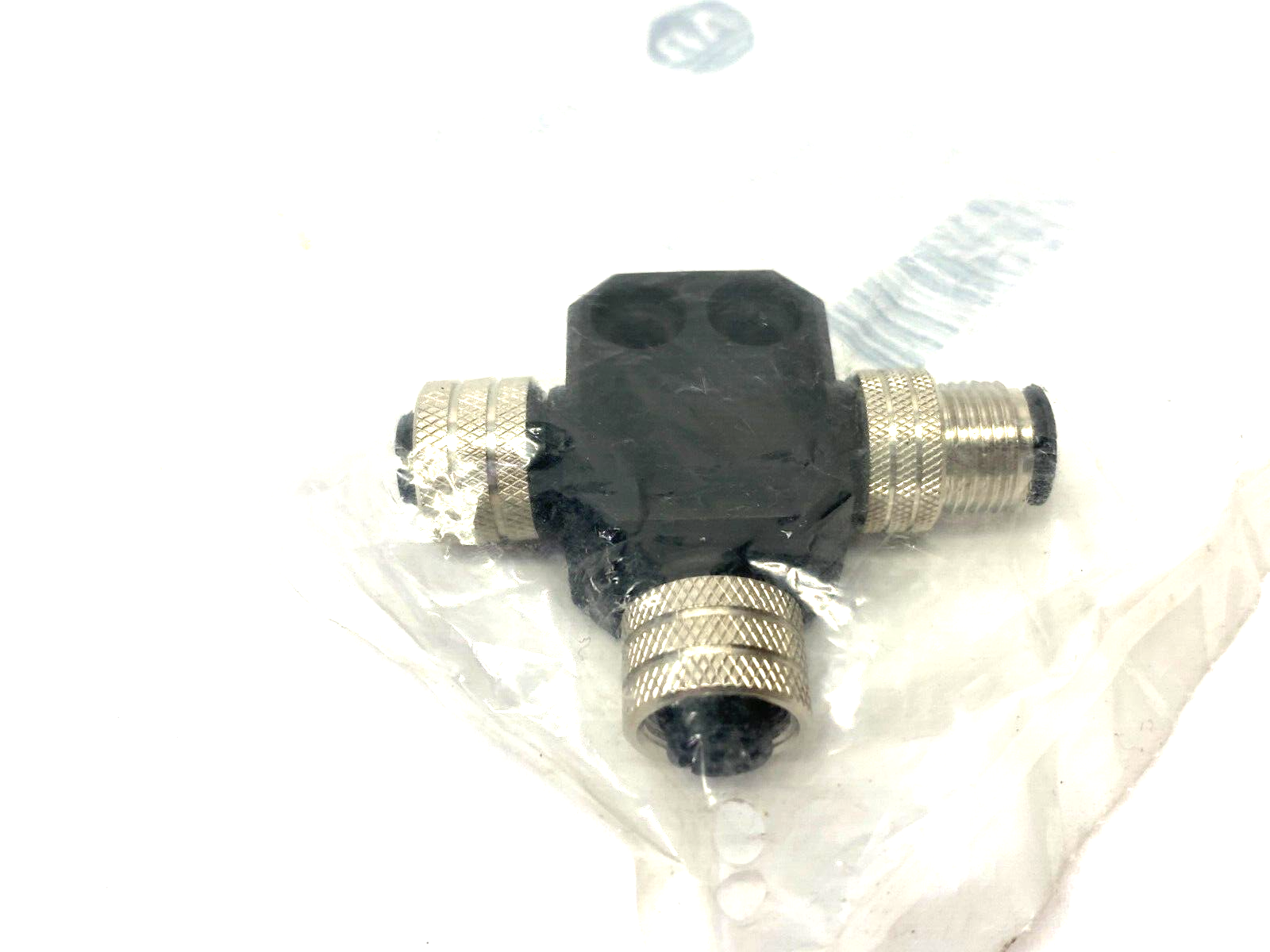 Allen Bradley 898D-438Y-D8 Ser. B Cable Splitting DC Micro Tee Black 5-Pin - Maverick Industrial Sales
