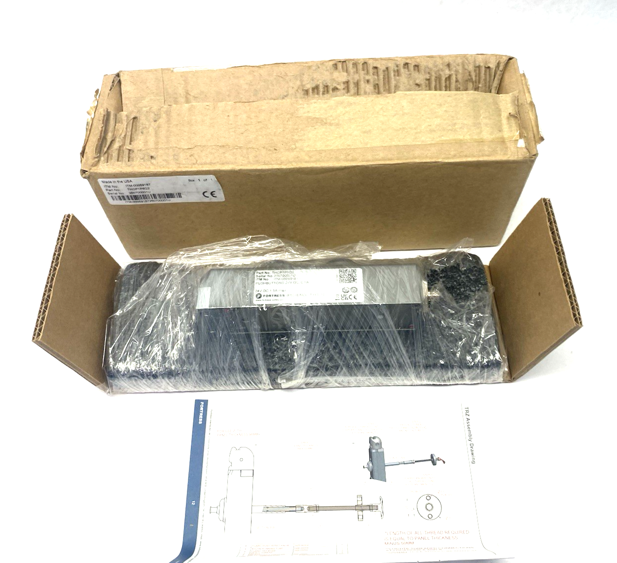 THCP1P6Q2 | Fortress Interlocks tGard Safety Switch Control Unit 2-Button 00059187 - New – Open box - Maverick Industrial Sales