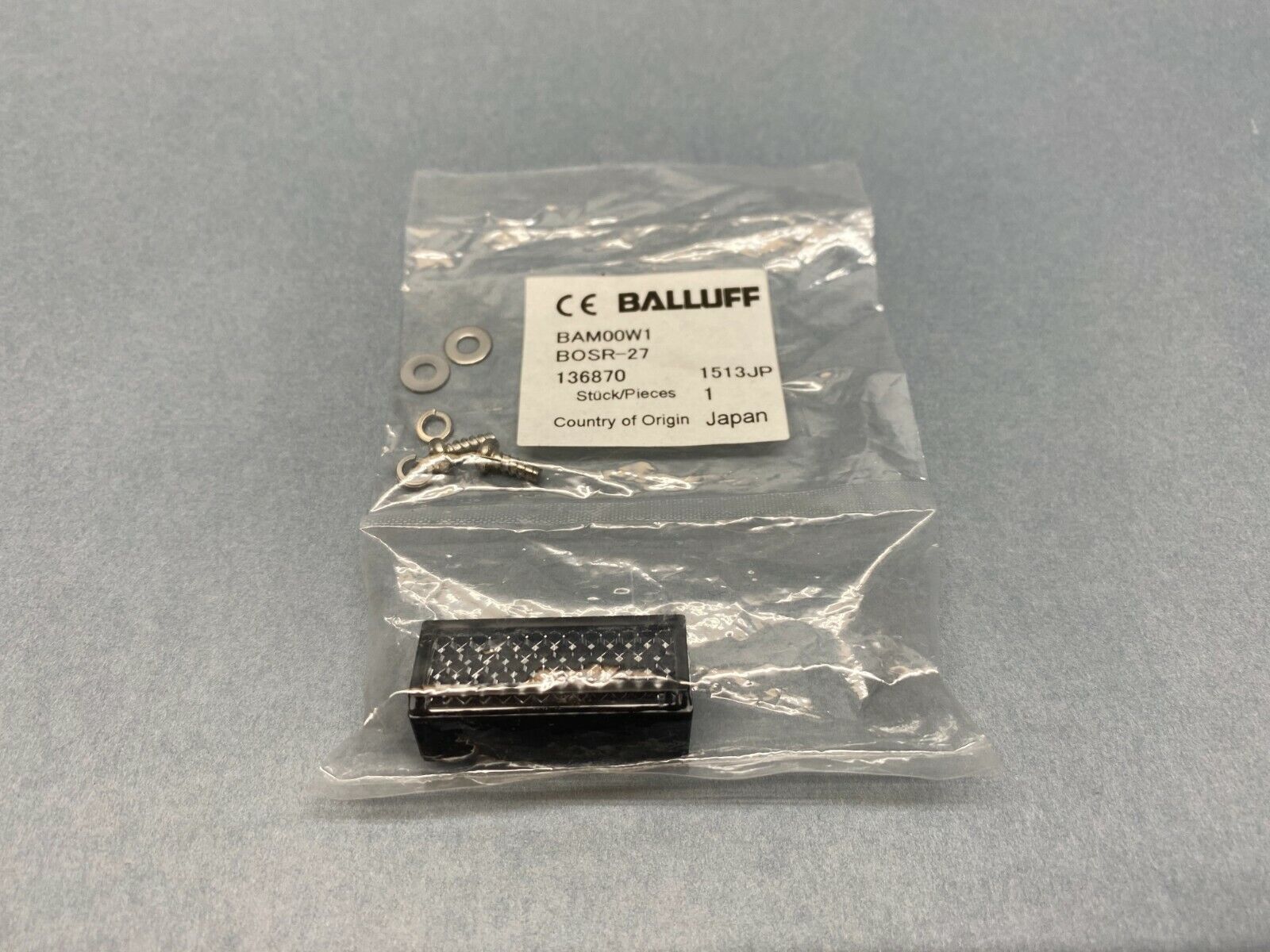 Balluff BAM00W1 Fiber Optic Reflector BOSR-27 - Maverick Industrial Sales
