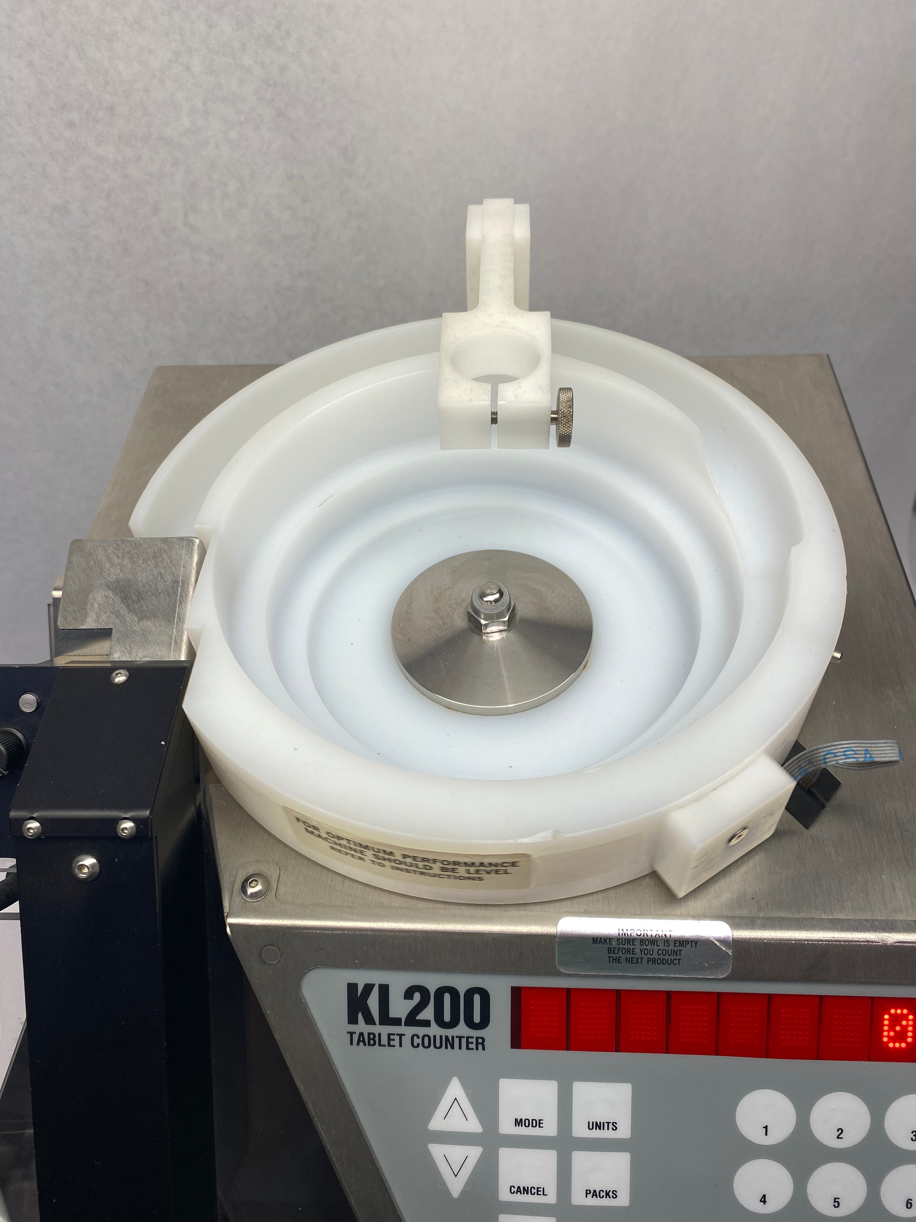 Kirby Lester KL200 Vibratory Bowl Pill/Tablet Counter, High-Capacity, Dual-Lane - Maverick Industrial Sales