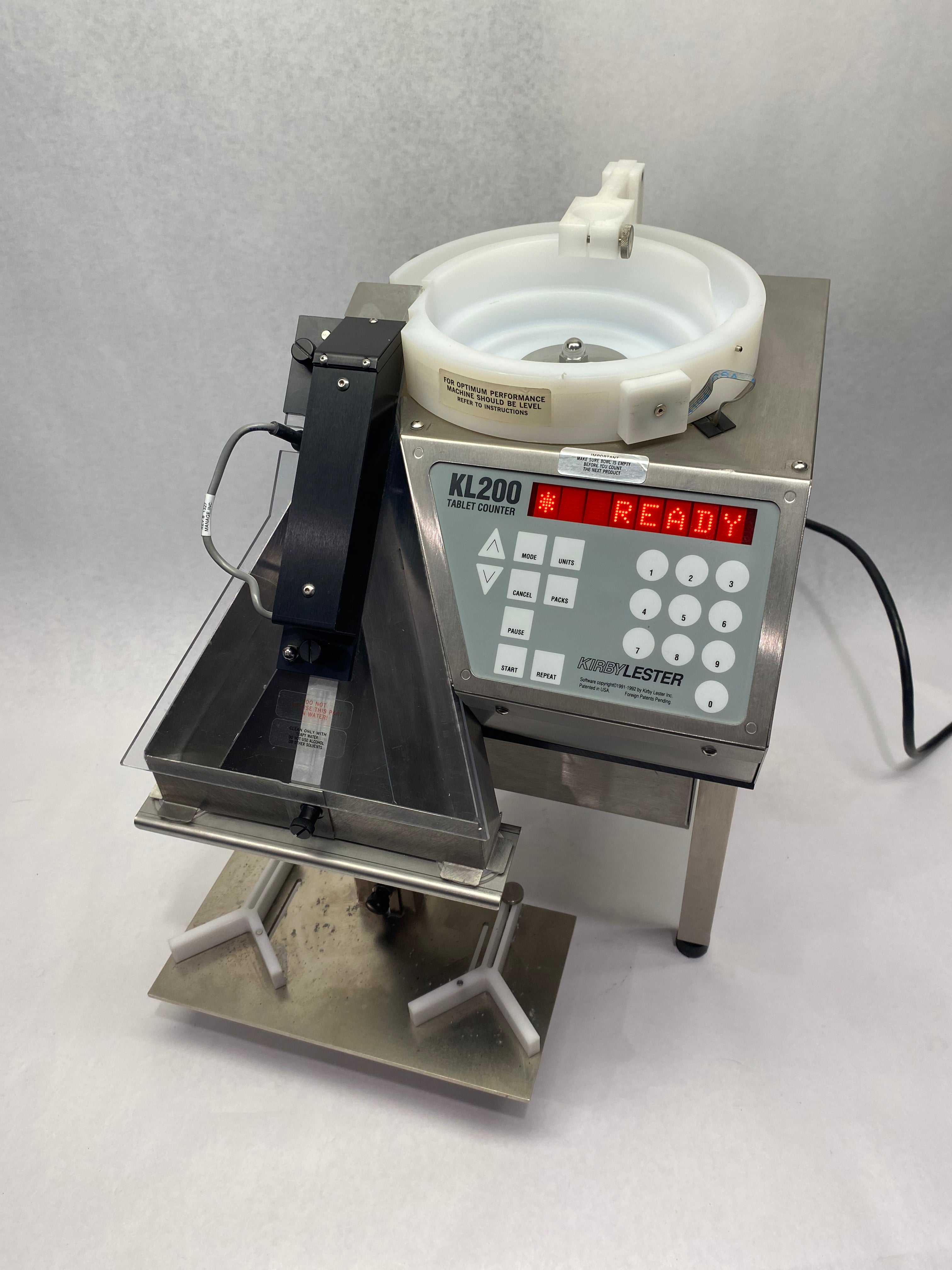 Kirby Lester KL200 Vibratory Bowl Pill/Tablet Counter, High-Capacity, Dual-Lane - Maverick Industrial Sales