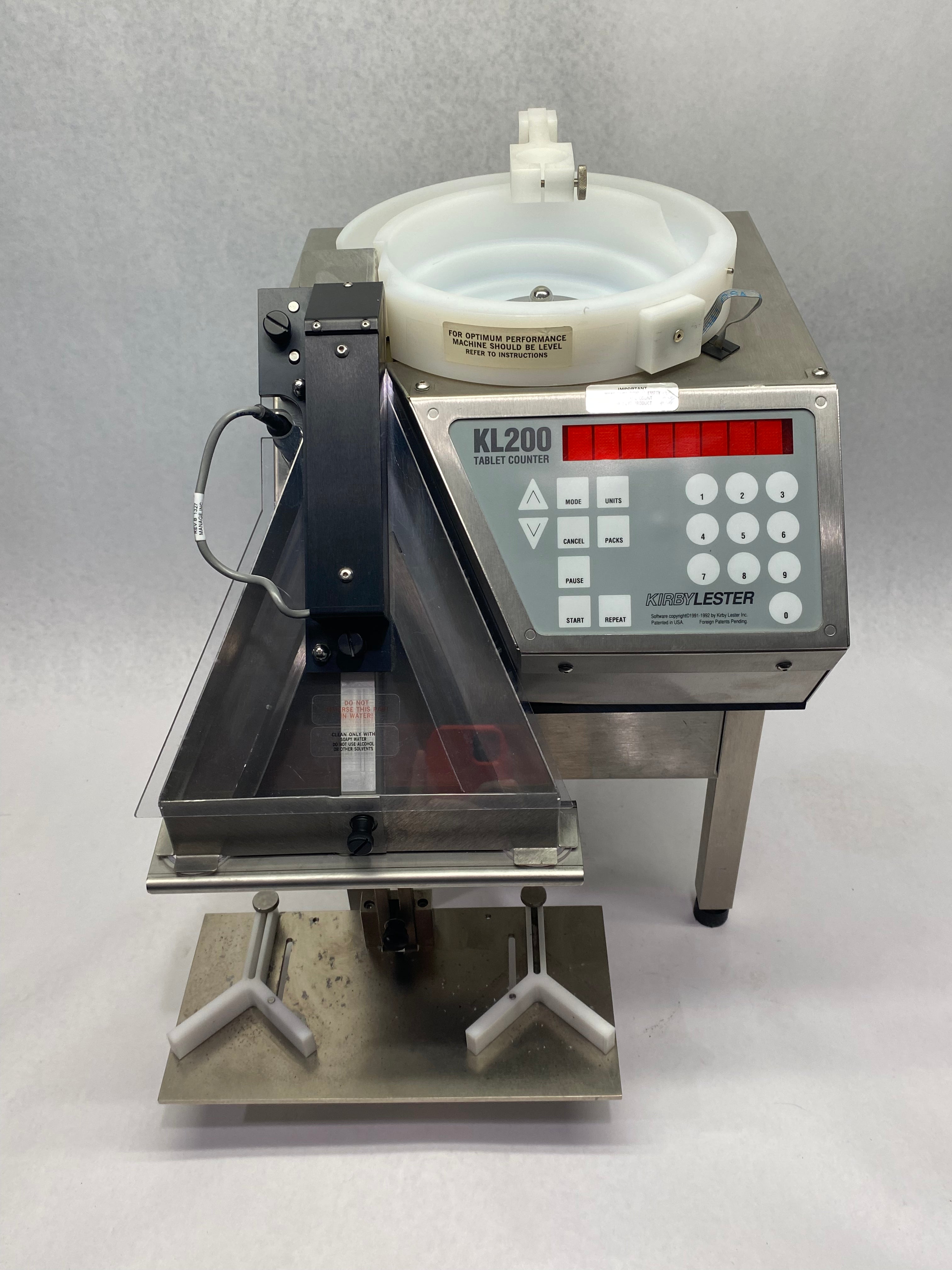 Kirby Lester KL200 Vibratory Bowl Pill/Tablet Counter, High-Capacity, Dual-Lane - Maverick Industrial Sales