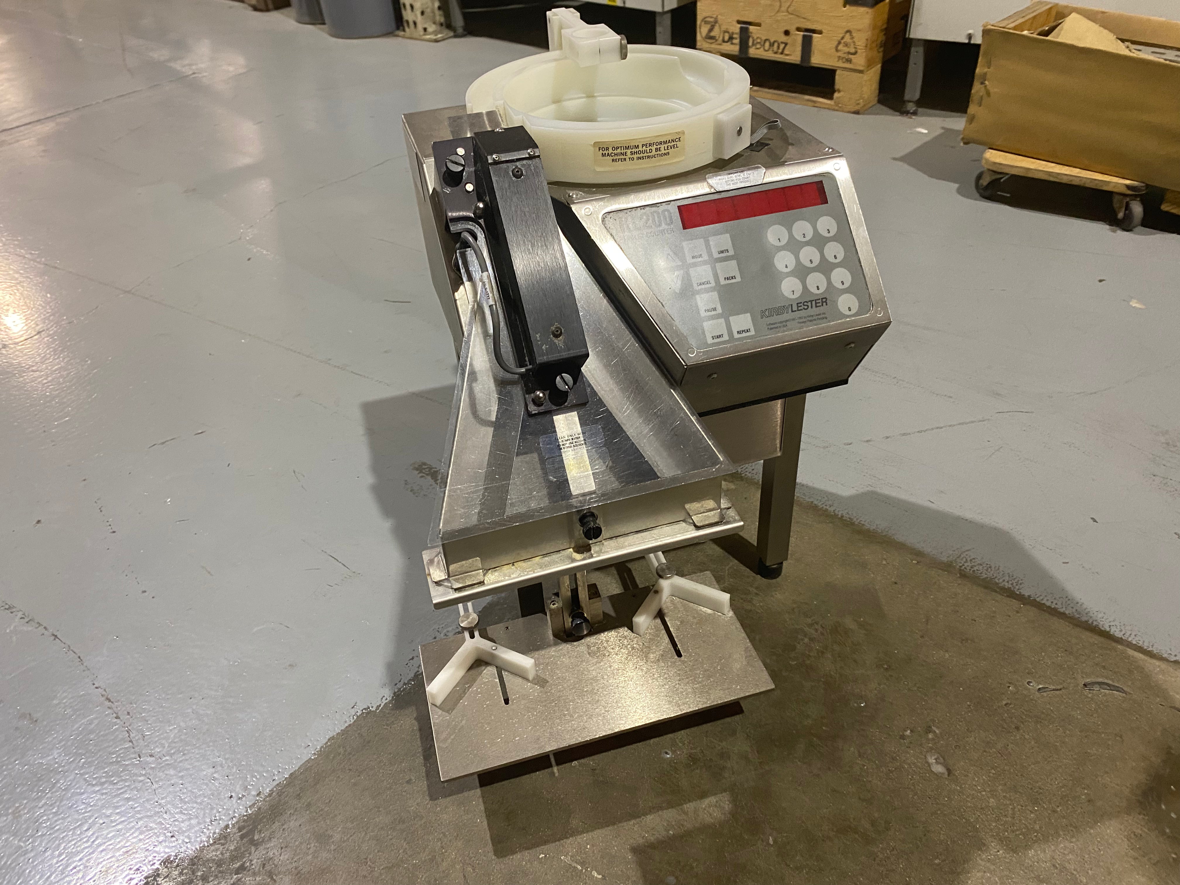 Kirby Lester KL 200 Vibratory Bowl Tablet/Pill Counter, High-Capacity, Dual-Lane