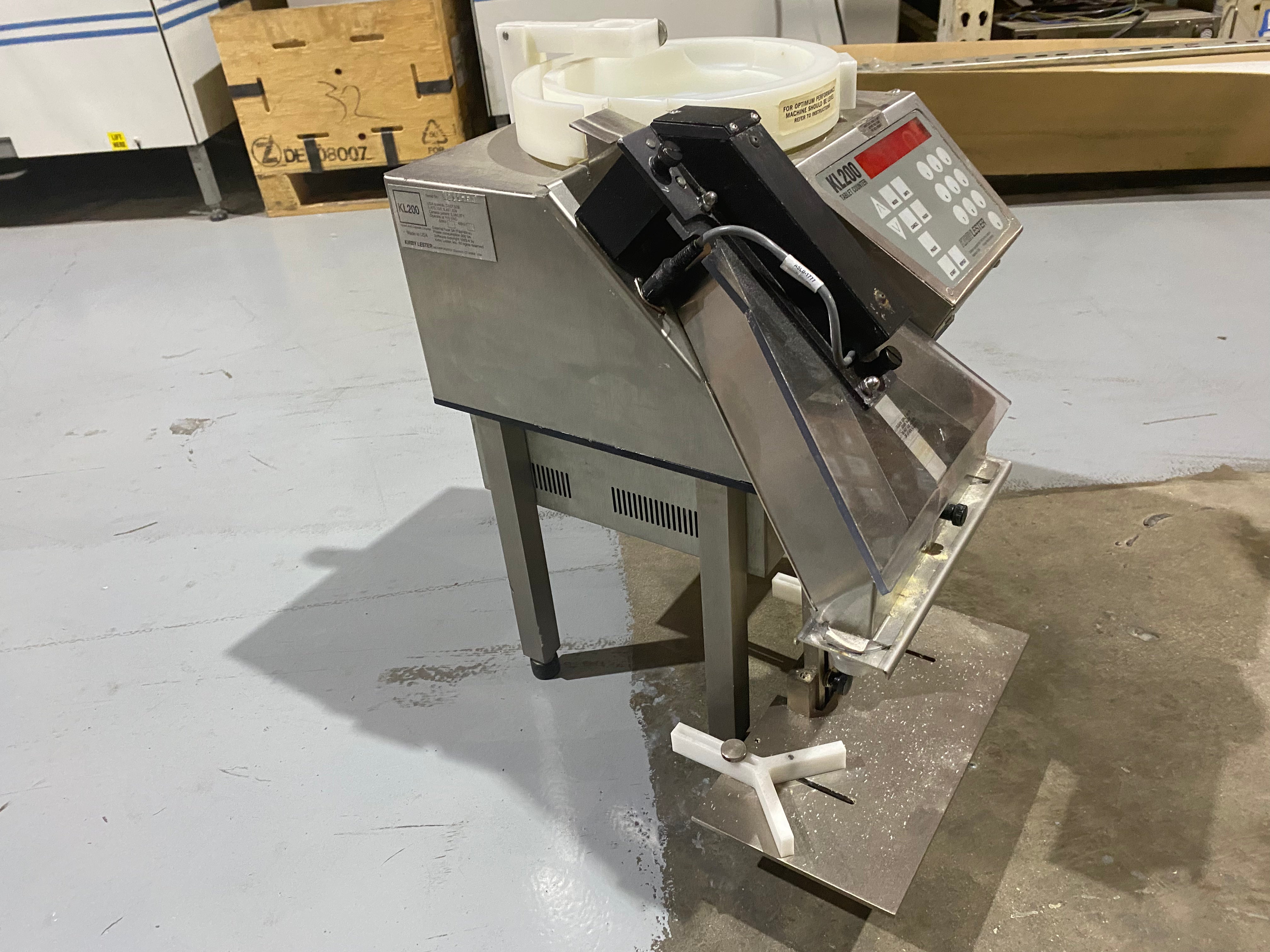 Kirby Lester KL 200 Vibratory Bowl Tablet/Pill Counter, High-Capacity, Dual-Lane