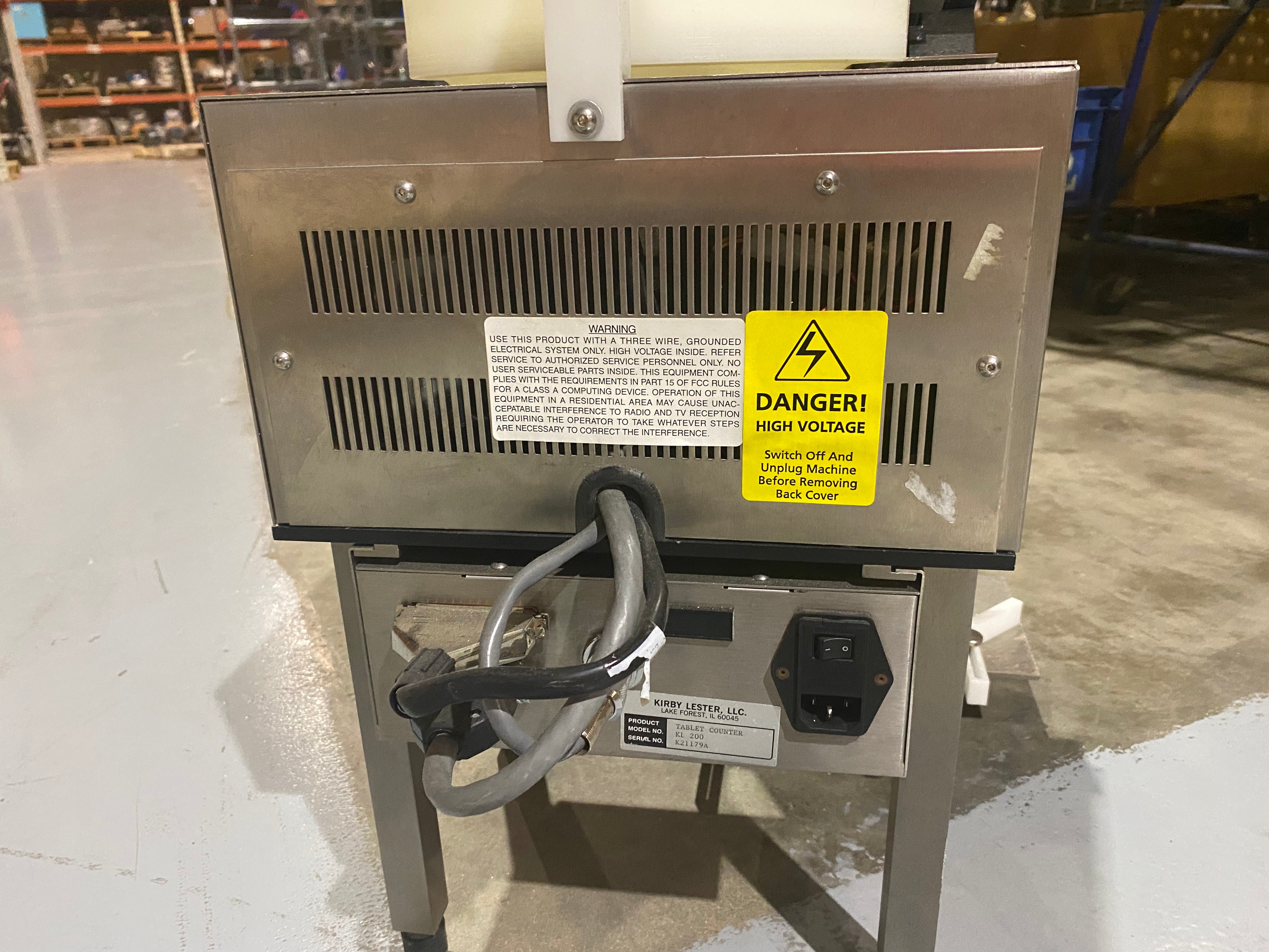 Kirby Lester KL 200 Vibratory Bowl Tablet/Pill Counter, High-Capacity, Dual-Lane