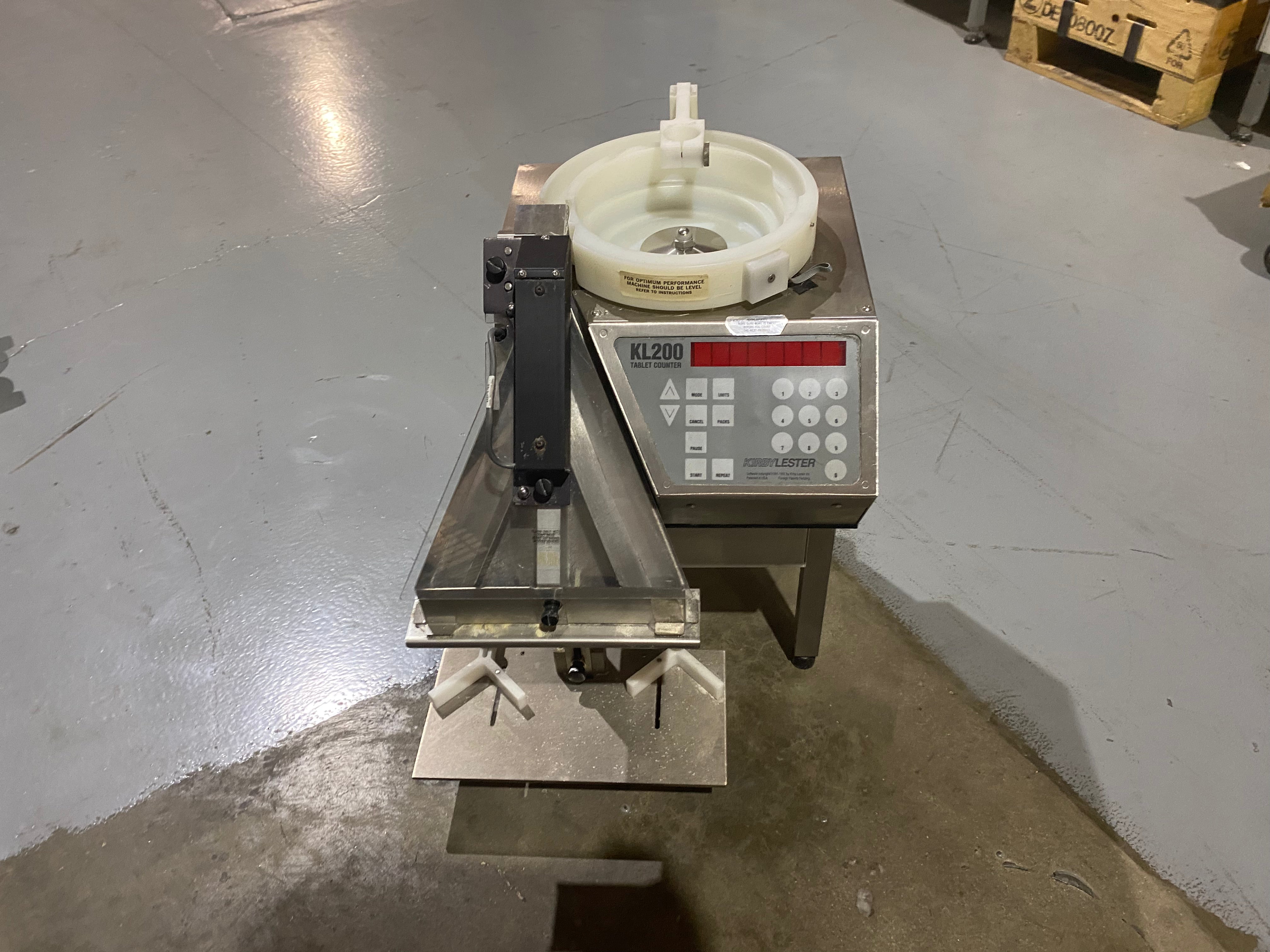 Kirby Lester KL 200 Vibratory Bowl Tablet/Pill Counter, High-Capacity, Dual-Lane