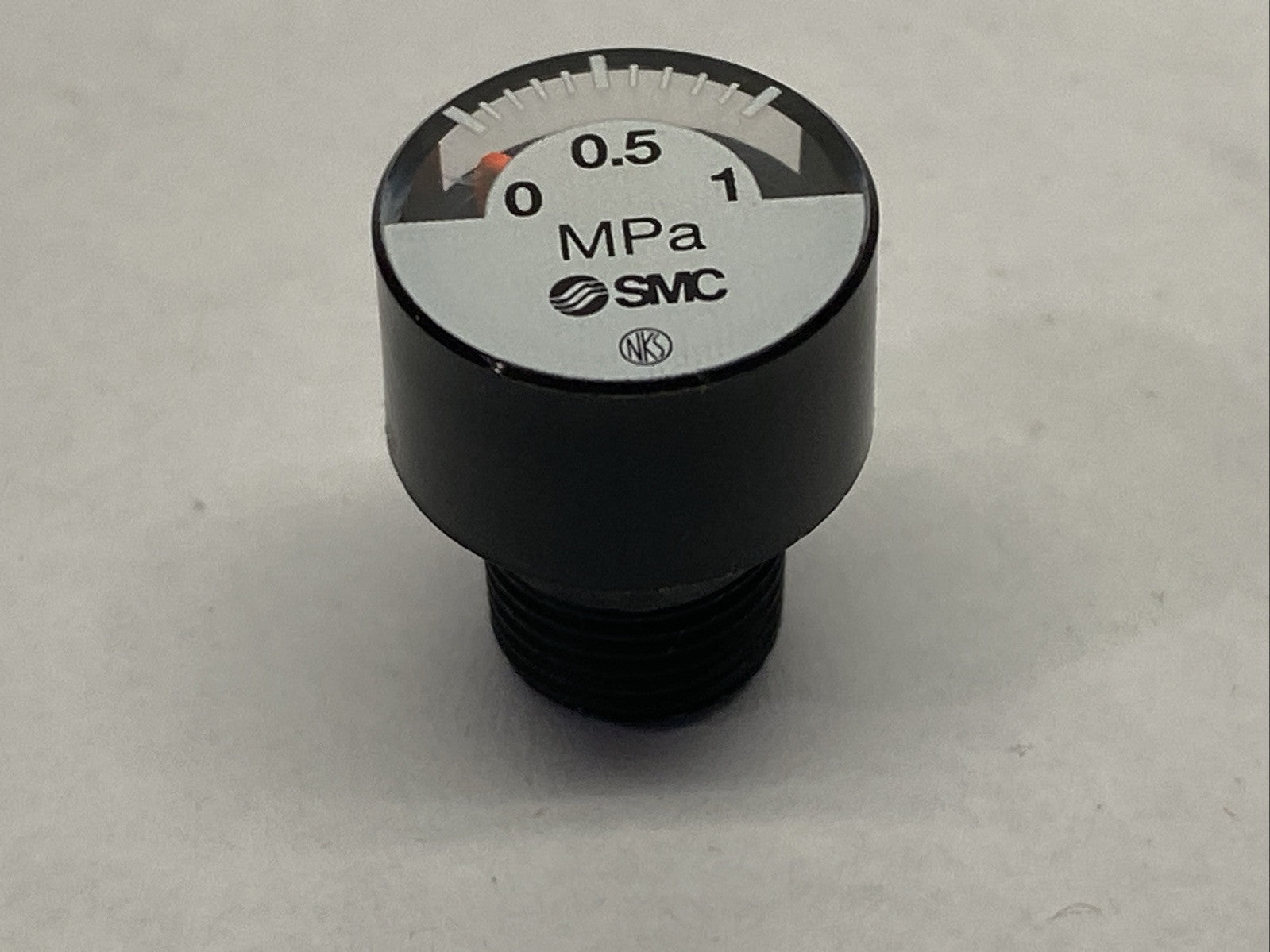 SMC G27-10-01 Pneumatic Pressure Gauge 0-1.0 MPa 1/8" LOT OF 2 - Maverick Industrial Sales