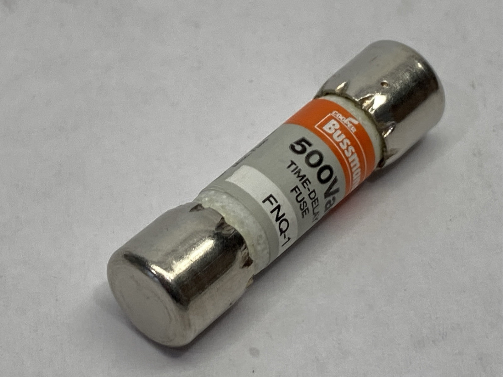 Cooper Bussmann FNQ-1 Tron Time-Delay Fuse 1A 500VAC LOT OF 7 - Maverick Industrial Sales