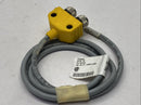 Turck VB2-RS 4.4T-1/2FKM 4.4/S651 Two Branch Daisy Chain Cordset M12 U0163-36 - Maverick Industrial Sales