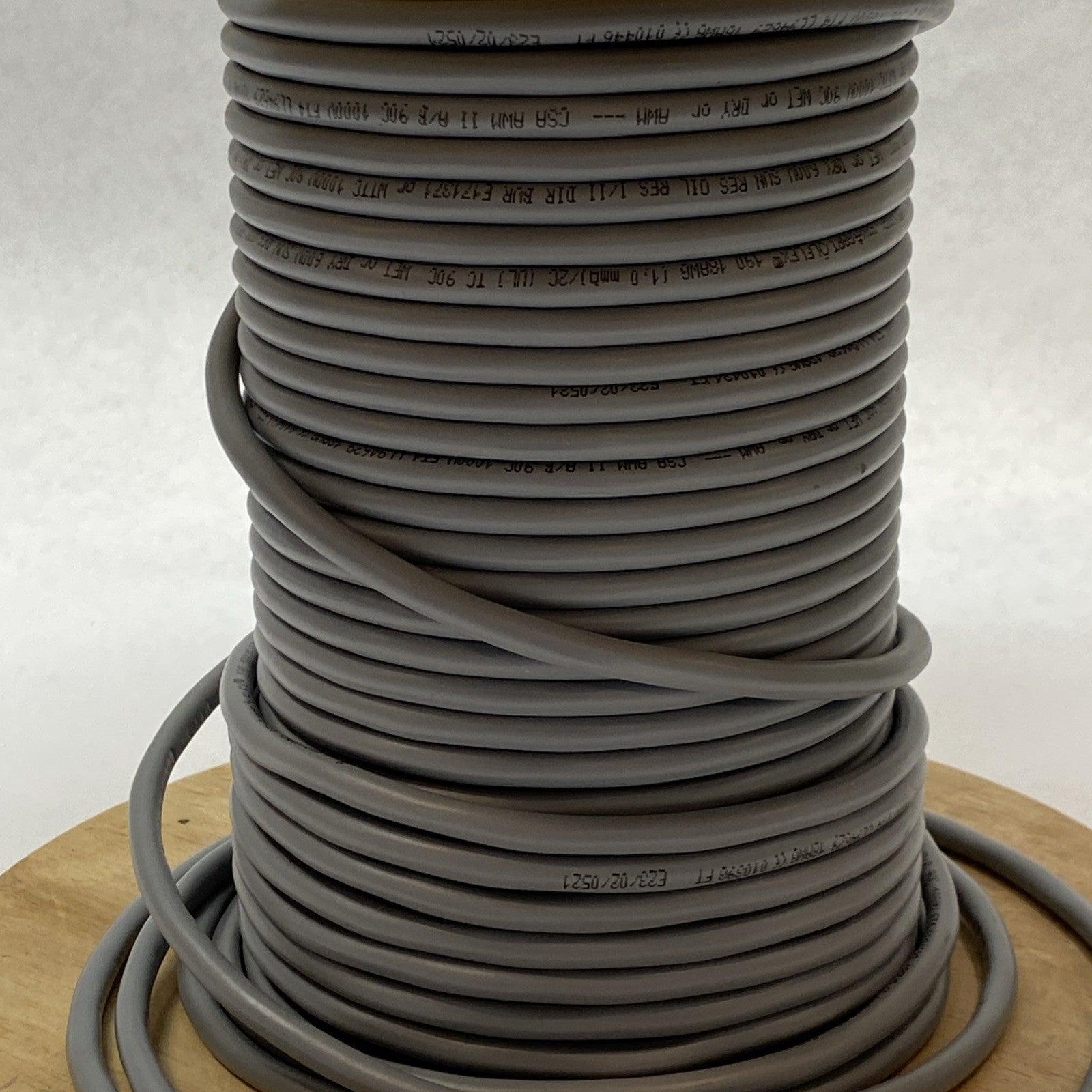 LAPP 601802 Cable OLFLEX 190 2X1 18/2C 58-FT 2C 18 AWG Gray - Maverick Industrial Sales