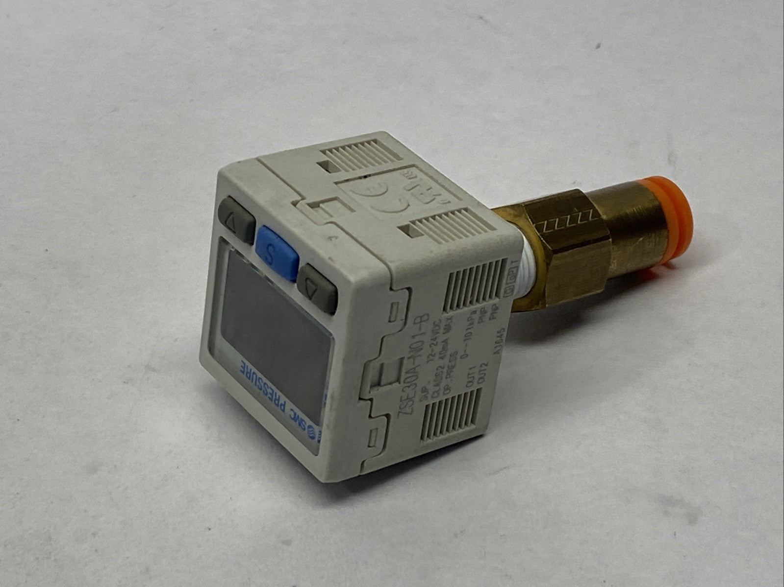 SMC ZSE30A-N01-B High Precision Electronic Vacuum Pressure Switch 12-24VDC - Maverick Industrial Sales