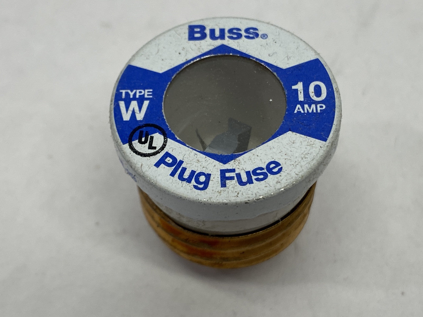 Cooper Bussmann W-10 Fast-Acting Edison Base Fuses Type W PACKAGE OF 2 - Maverick Industrial Sales