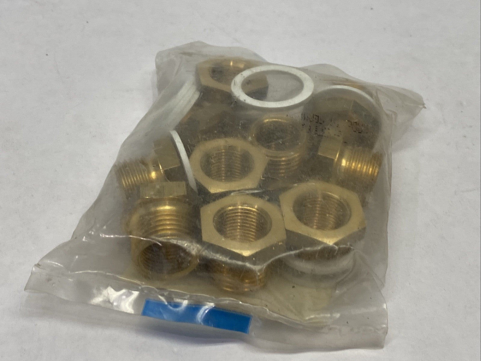 Festo D-3/8i-1/2A Brass Reducing Nipple 3/8" x 1/2" MNPT LOT OF 10 3585 - Maverick Industrial Sales