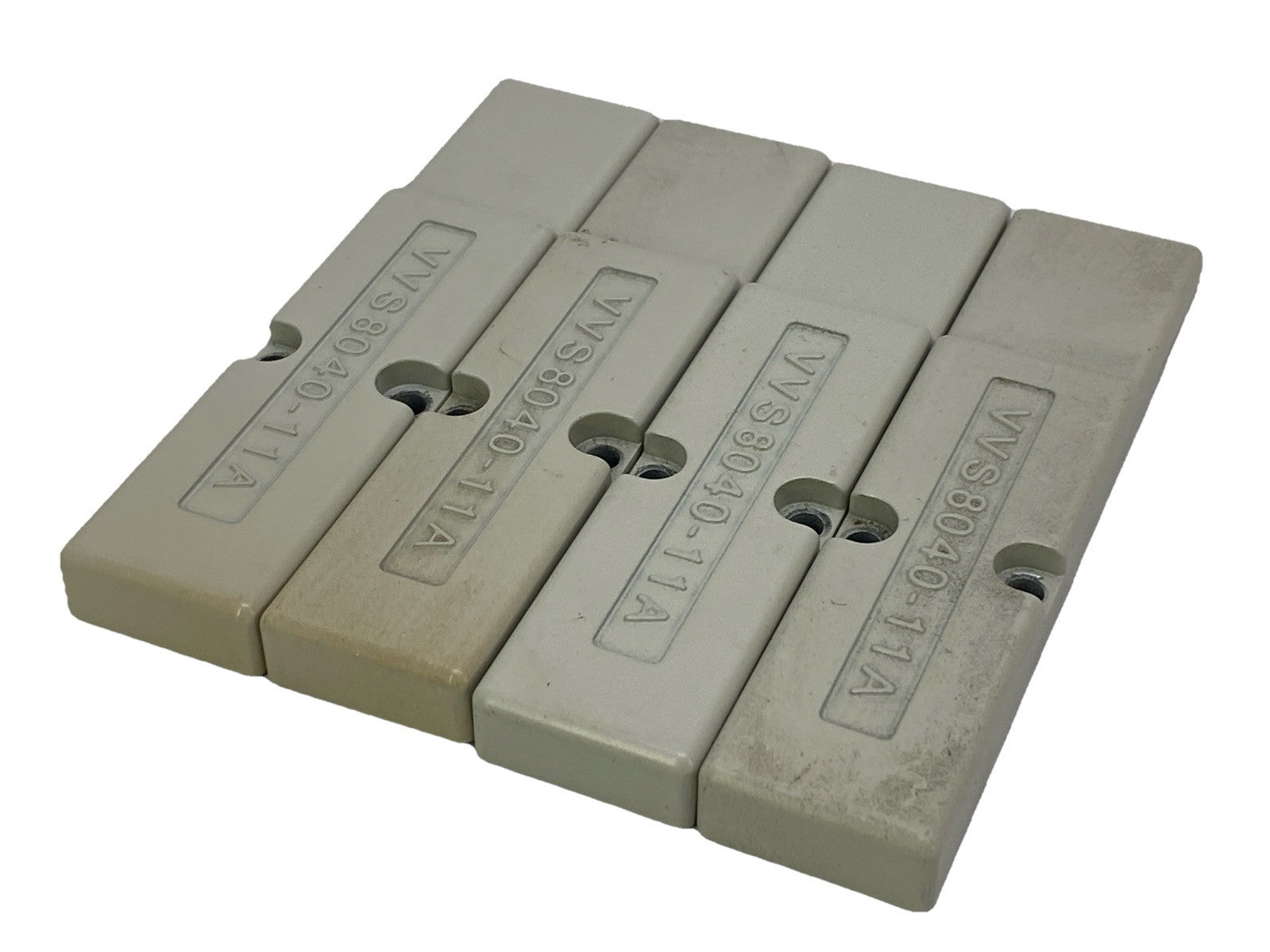 SMC VVS8040-11A Pneumatic Manifold Blanking Plate LOT OF 4 - Maverick Industrial Sales