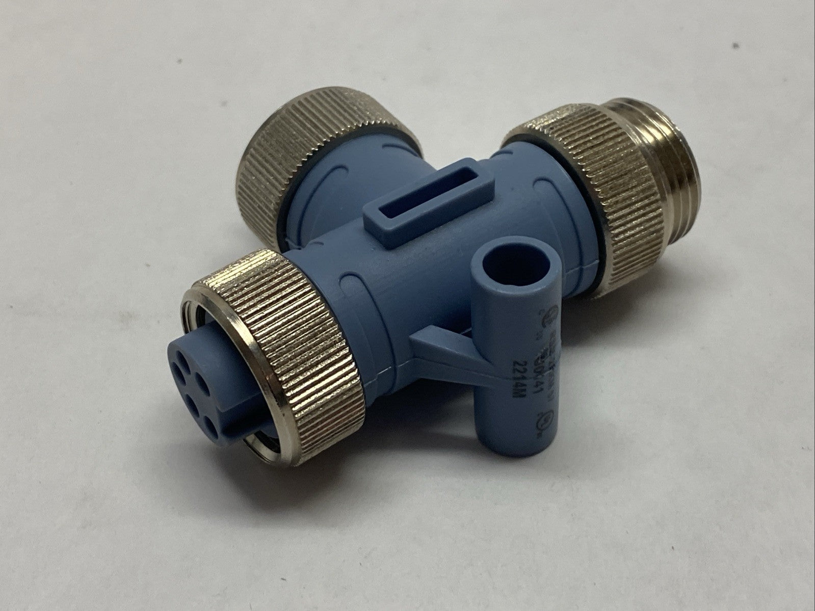 Turck RSM-2RKM 57 MiniFast 3-Way Tee Connector 7/8" Minifast 5-Pin U0141 - Maverick Industrial Sales