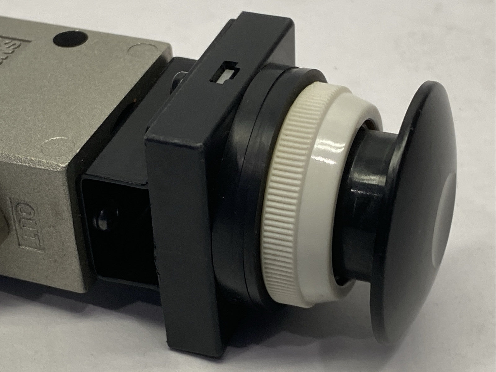 SMC VM230-02-30B Pneumatic Mechanical Valve Black Button - Maverick Industrial Sales