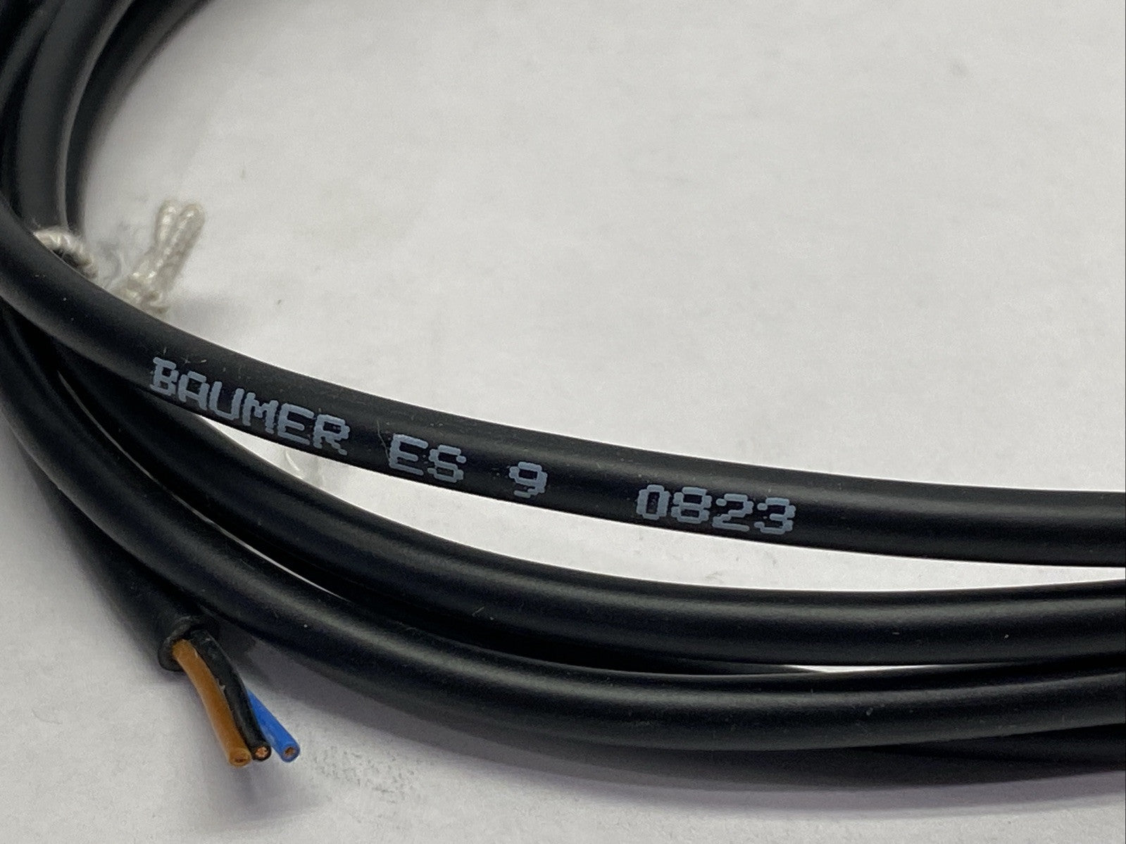 Baumer Electric ES-9 Sensor Cordset Female 3-Pin - Maverick Industrial Sales