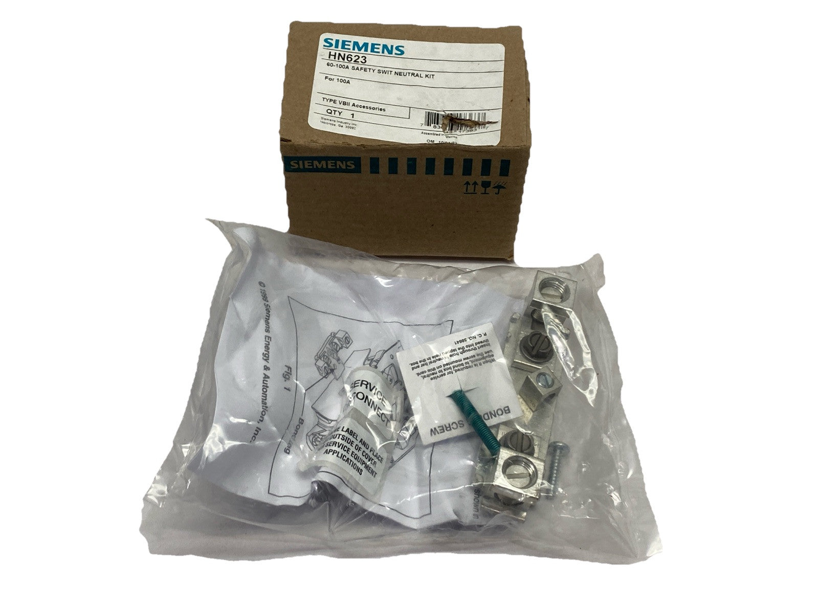 Siemens HN623 Safety Switch Accessory Kit 60-100A - Maverick Industrial Sales