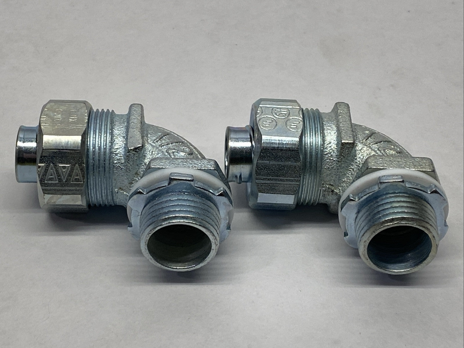 Appleton ST9050 1/2" Steel Liquid Tight 90 Degree Connector LOT OF 2 - Maverick Industrial Sales