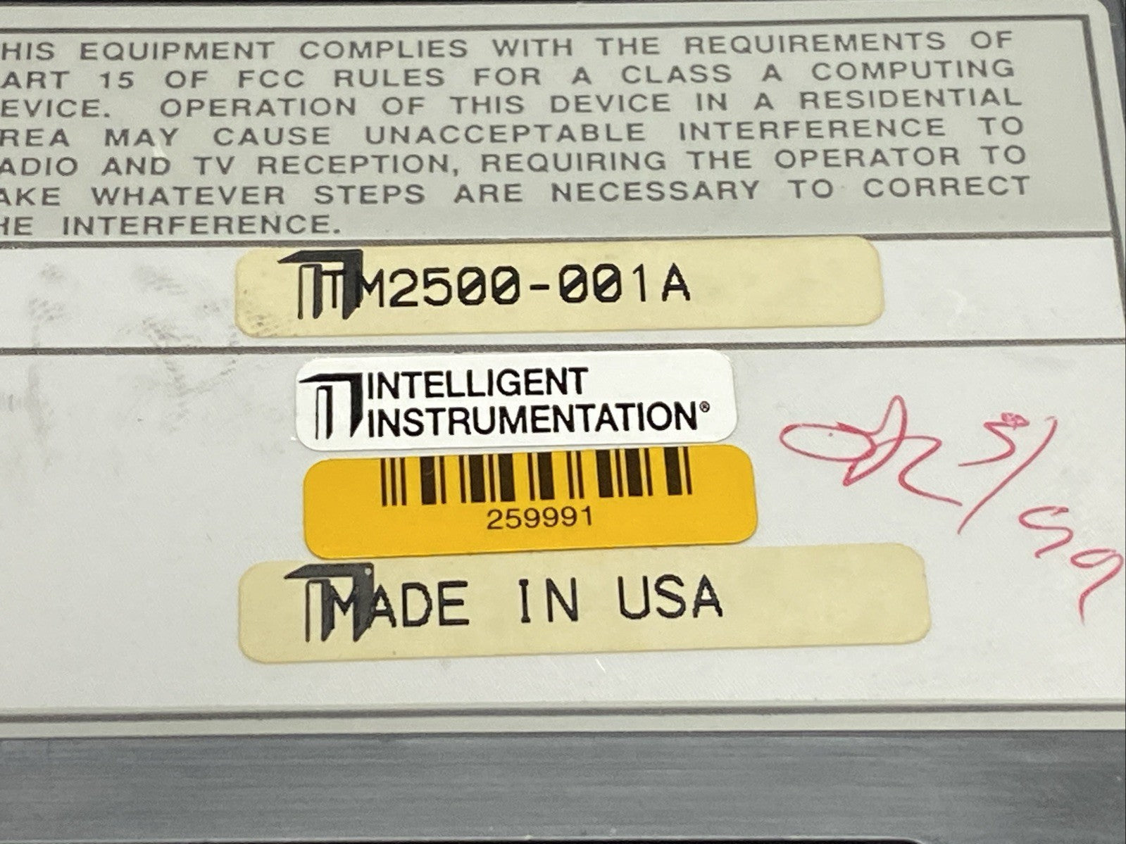 Intelligent Instrumentation TM2500-001A On-Board Interface Terminal - Maverick Industrial Sales