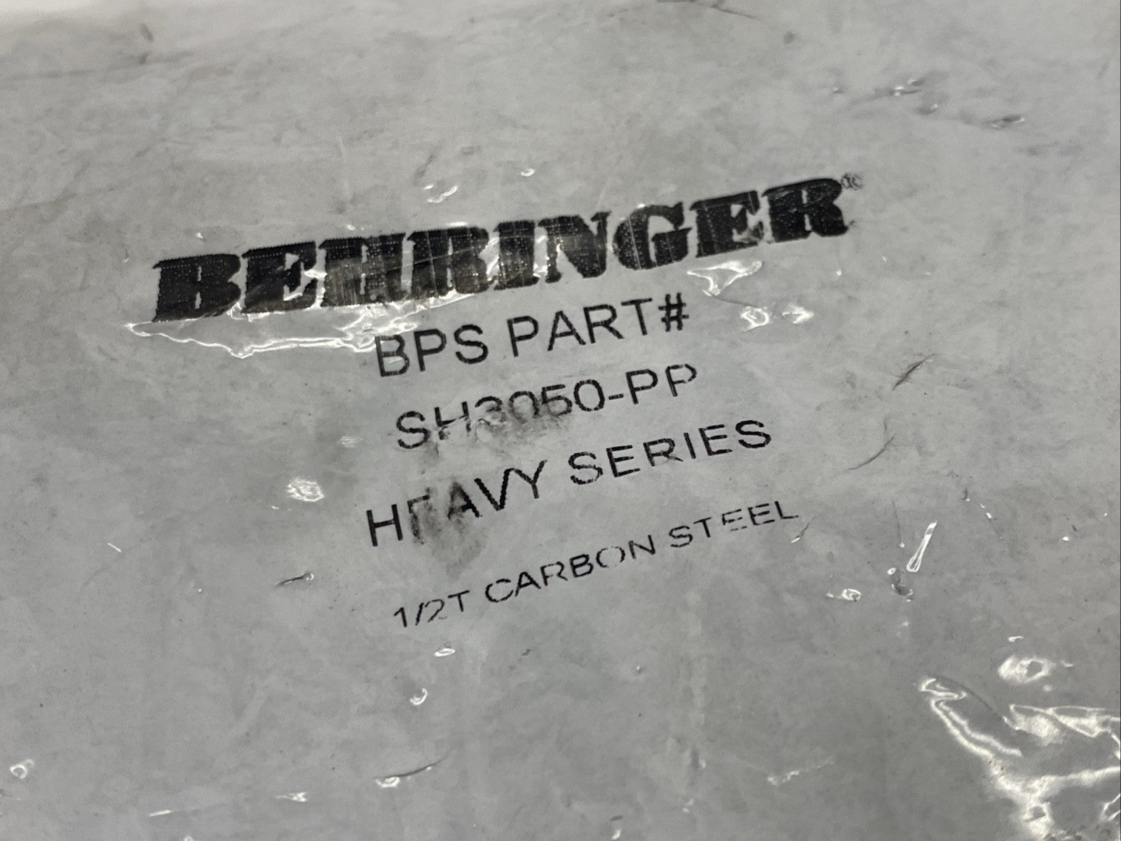 Behringer SH3050-PP Heavy 1/2" Tube Clamp, Carbon, Polypropylene - Maverick Industrial Sales