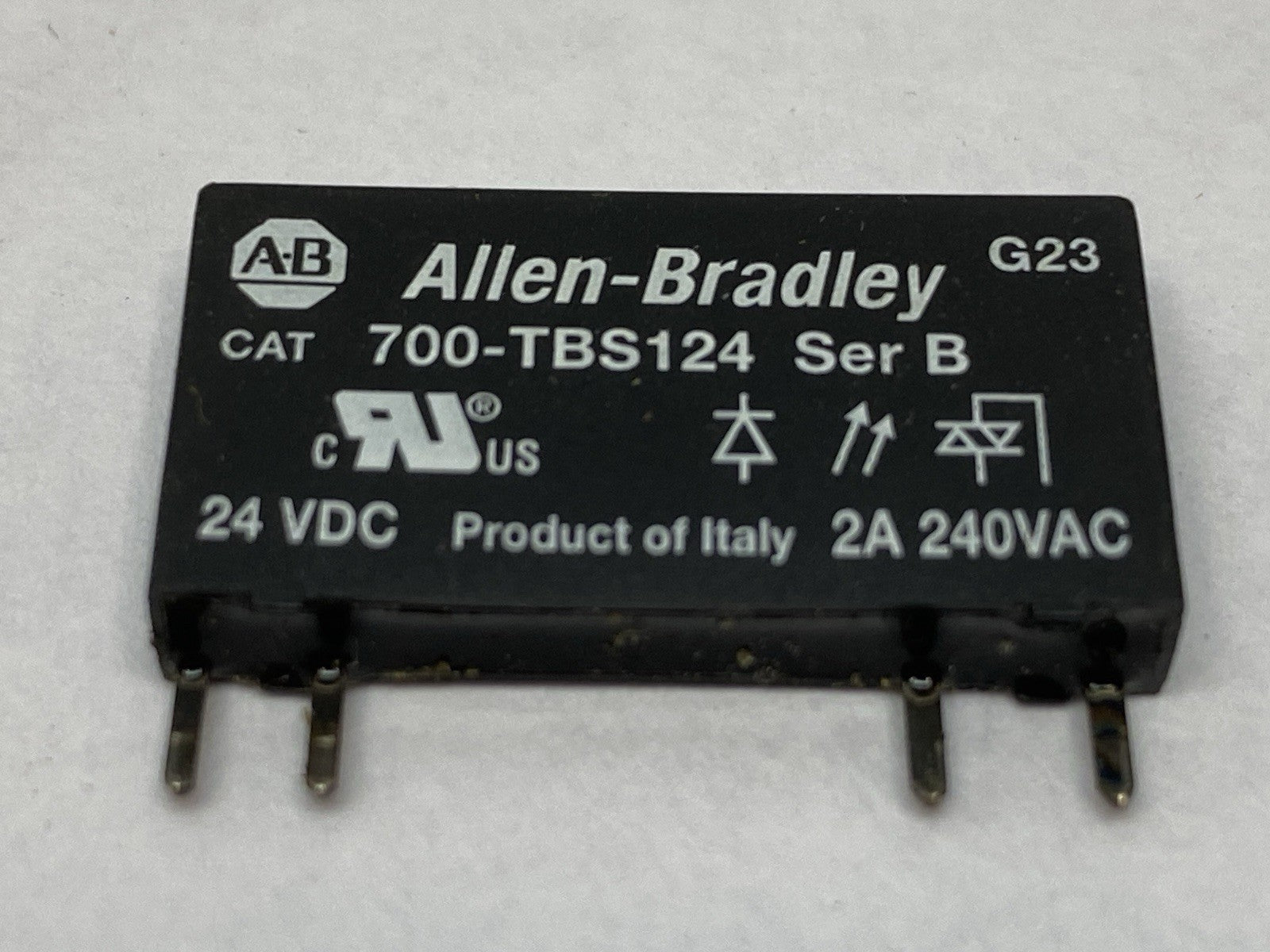 Allen Bradley 700-TBS124 Ser B Solid State Relay 24VDC 2A 240VAC - Maverick Industrial Sales
