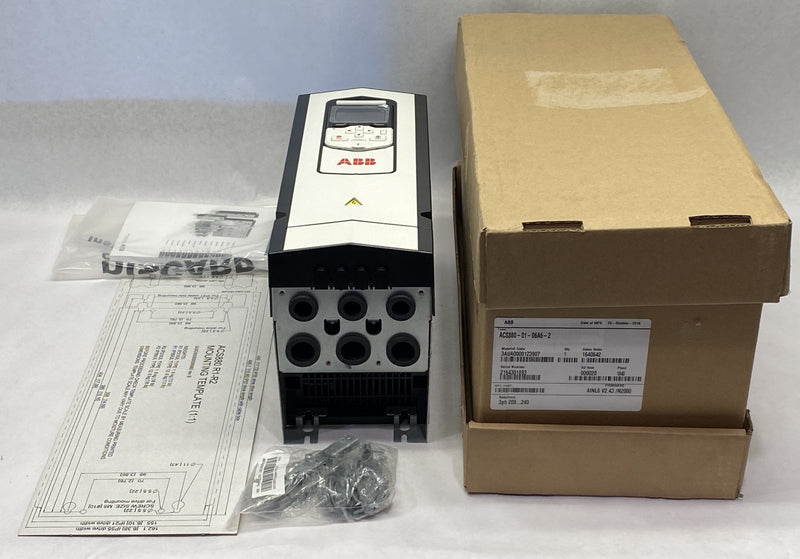 ABB ACS880-01-06A6-2 LV AC Industrial Wall Mounted Single Drive 6.6A 230V 1.1kW - Maverick Industrial Sales