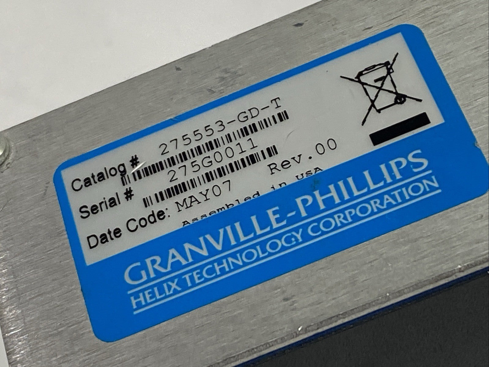 Granville-Phillips 275553-GD-T 275 Mini-Convectron Vacuum Pressure Transducer - Maverick Industrial Sales