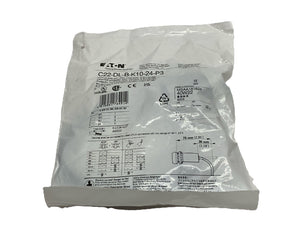 C22-DL-B-K10-24-P3 | Eaton  RQM Illuminated Compact Momentary Pushbutton Blue 24V - New