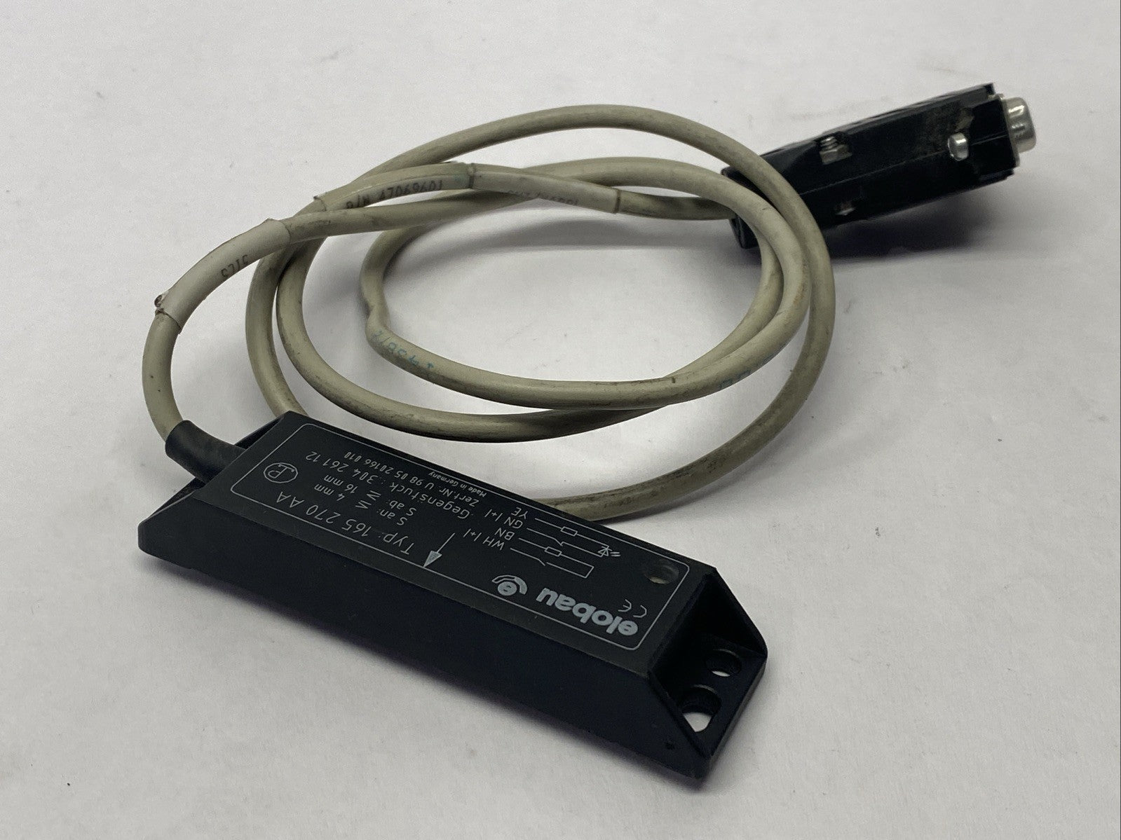 Elobau 165 270 AA Safety Magnetic Sensor 1m Cable - Maverick Industrial Sales