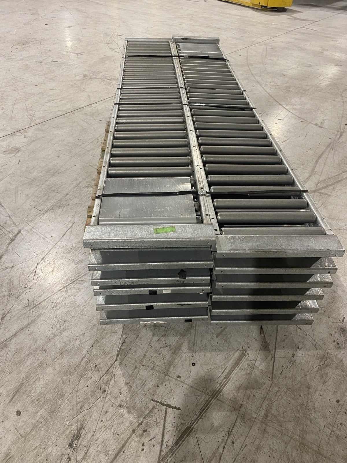 Unex 100S2R153x96 SpanTrack Carton Flow Rollers. 96 in L 15in W S2, LOT OF 12 - Maverick Industrial Sales