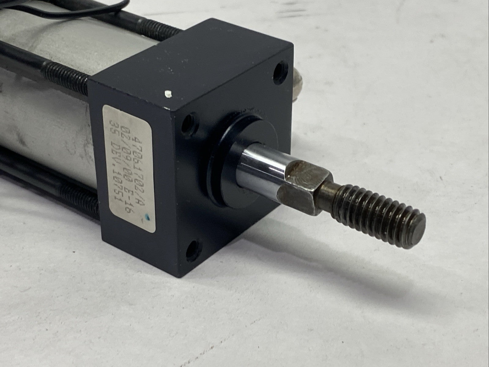 Lin-Act AD207558A Pneumatic Cylinder w/ MAC 45A-AA1-DACA-1BA Solenoid - Maverick Industrial Sales