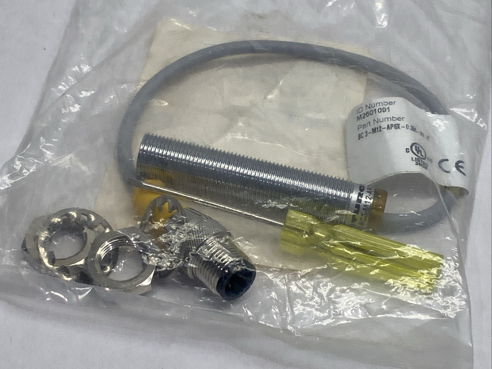 Turck BC3-M12-AP6X-0.2M-RS4T Proximity Sensor Male M12 4-Pin M2601091 - Maverick Industrial Sales