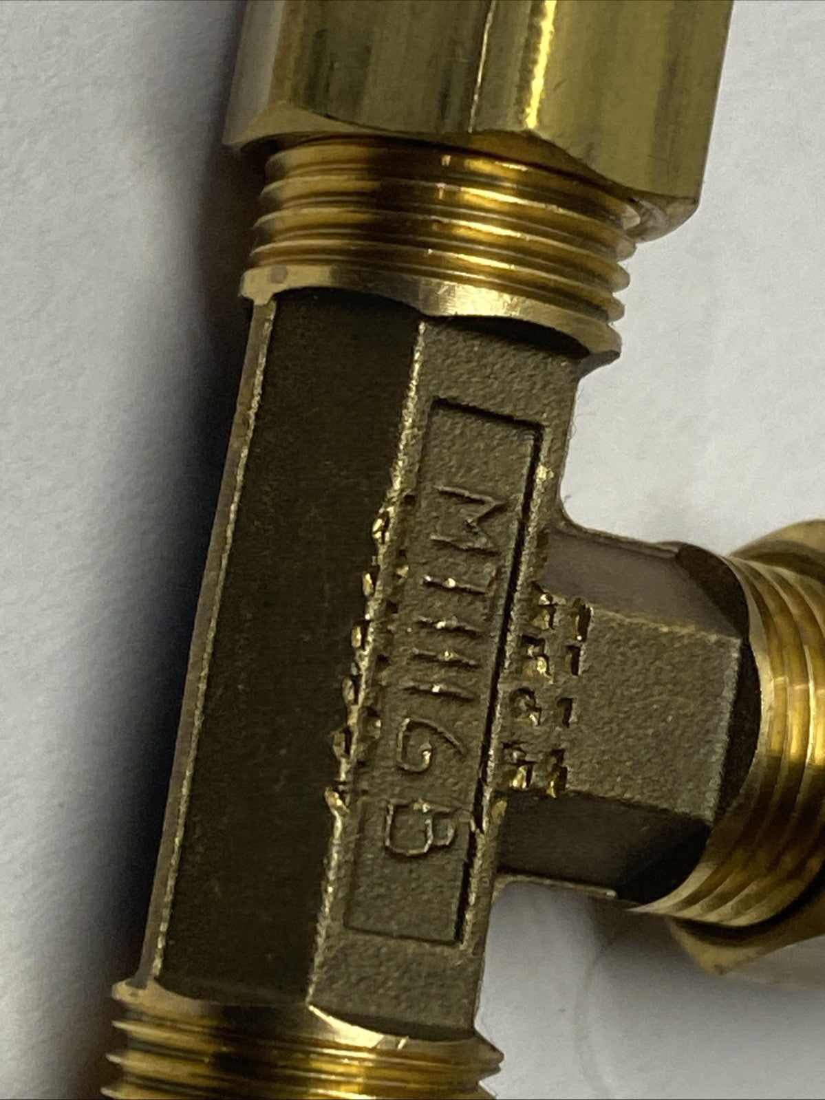 Parker JBMB8 Brass Compression Tee Fitting 8mm OD Tube LOT OF 5 - Maverick Industrial Sales